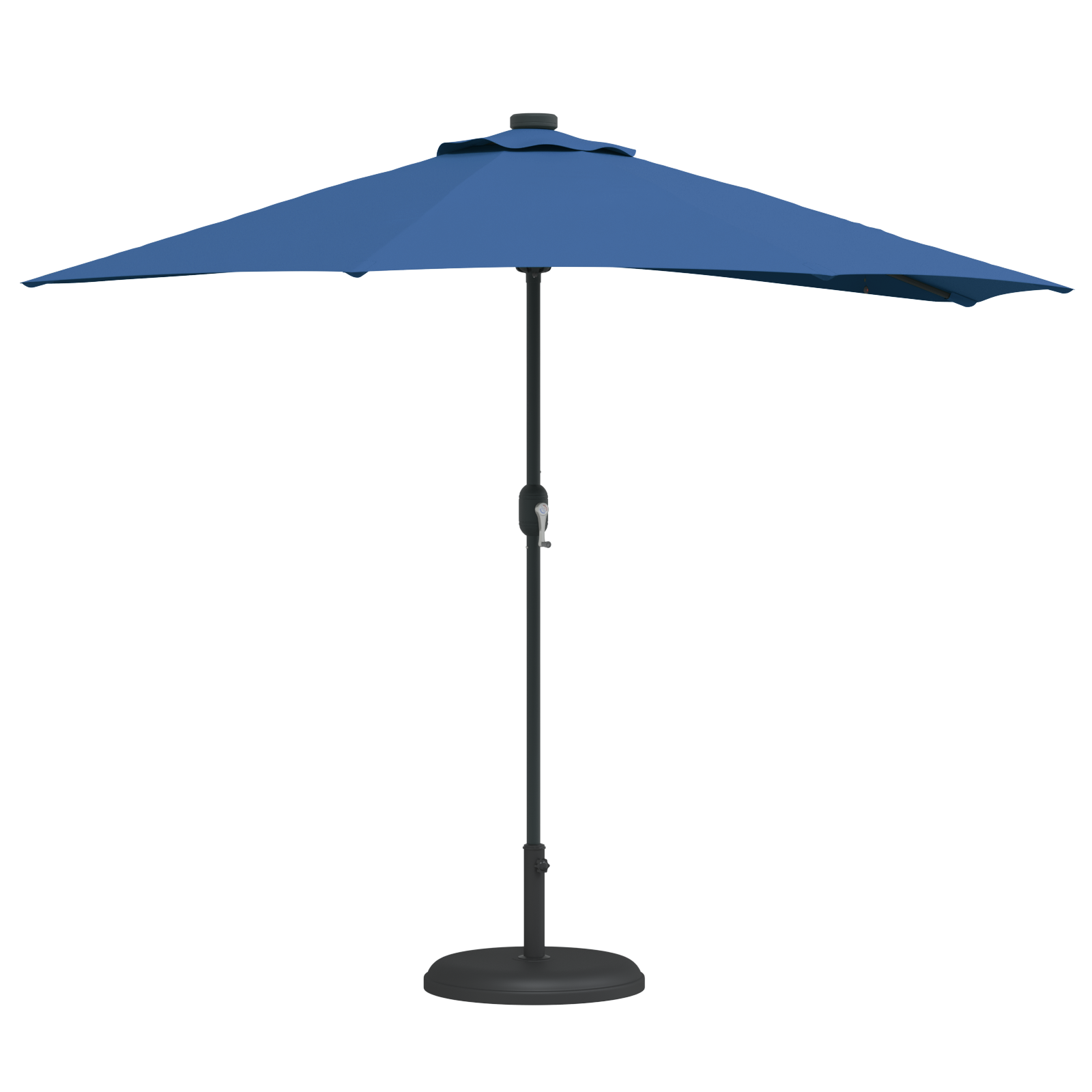 Parasol de Grădină Albastru azur 294 x 150 x 224 cm țesătură GartenMobel Dekor