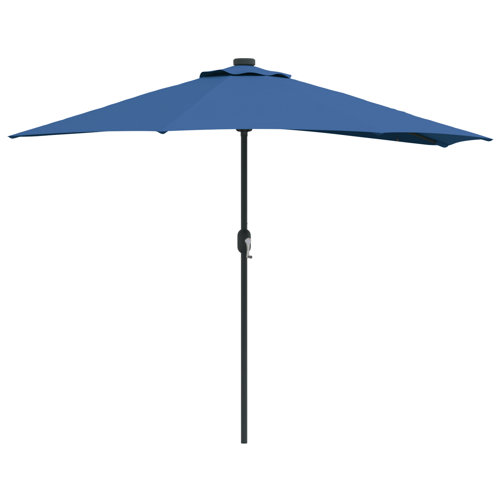 Parasol de Grădină Albastru azur 294 x 150 x 224 cm țesătură GartenMobel Dekor