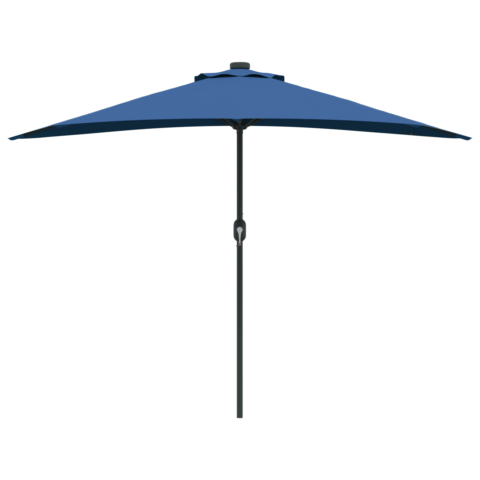 Parasol de Grădină Albastru azur 294 x 150 x 224 cm țesătură GartenMobel Dekor