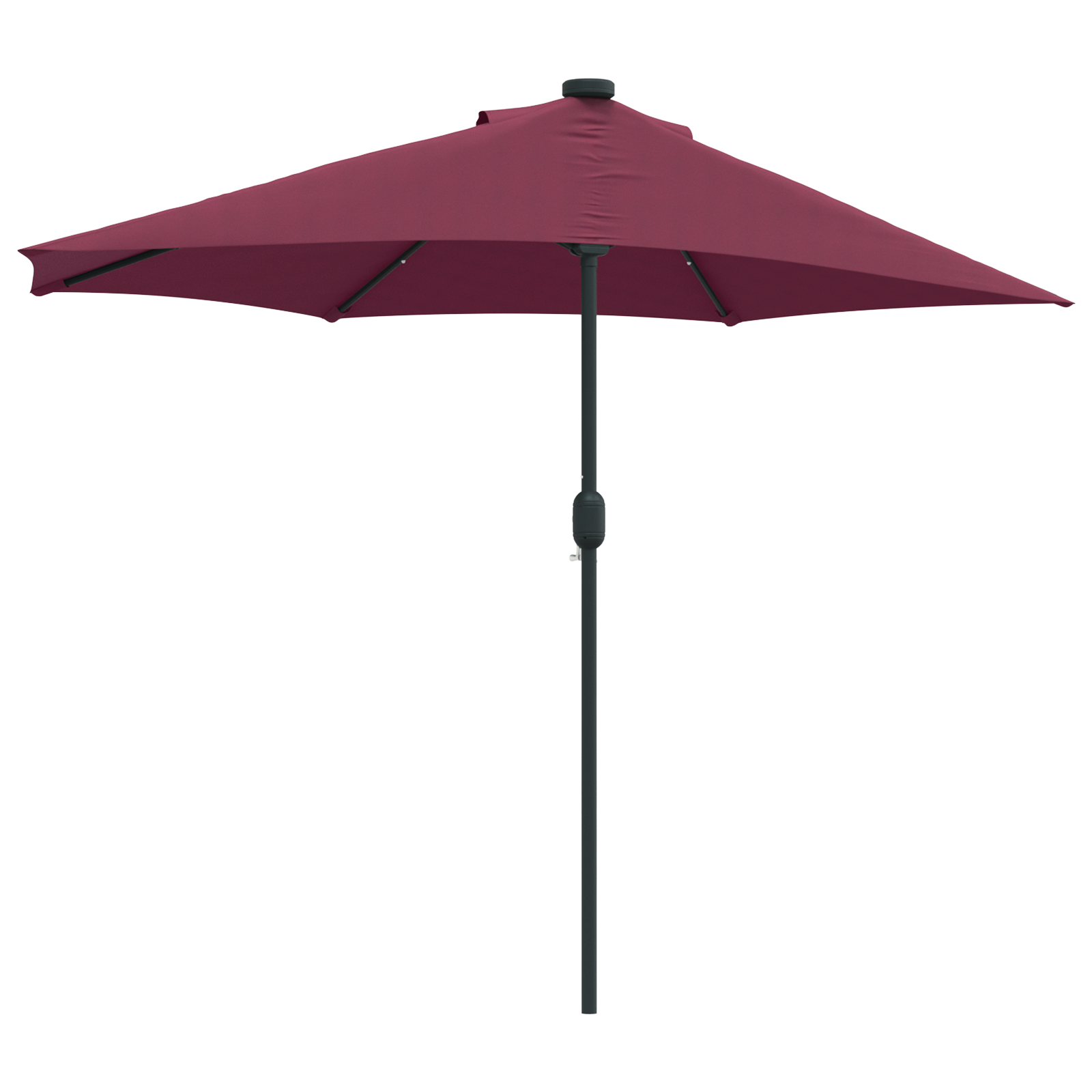 Parasol de Grădină Roșu bordo 294 x 150 x 224 cm țesătură GartenMobel Dekor
