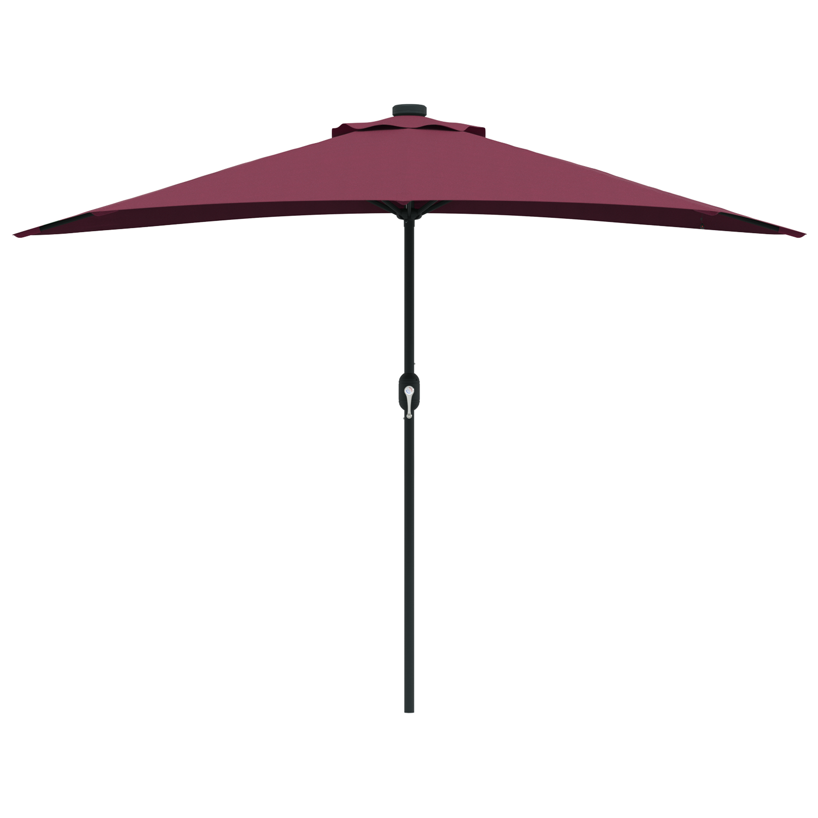 Parasol de Grădină Roșu bordo 294 x 150 x 224 cm țesătură GartenMobel Dekor