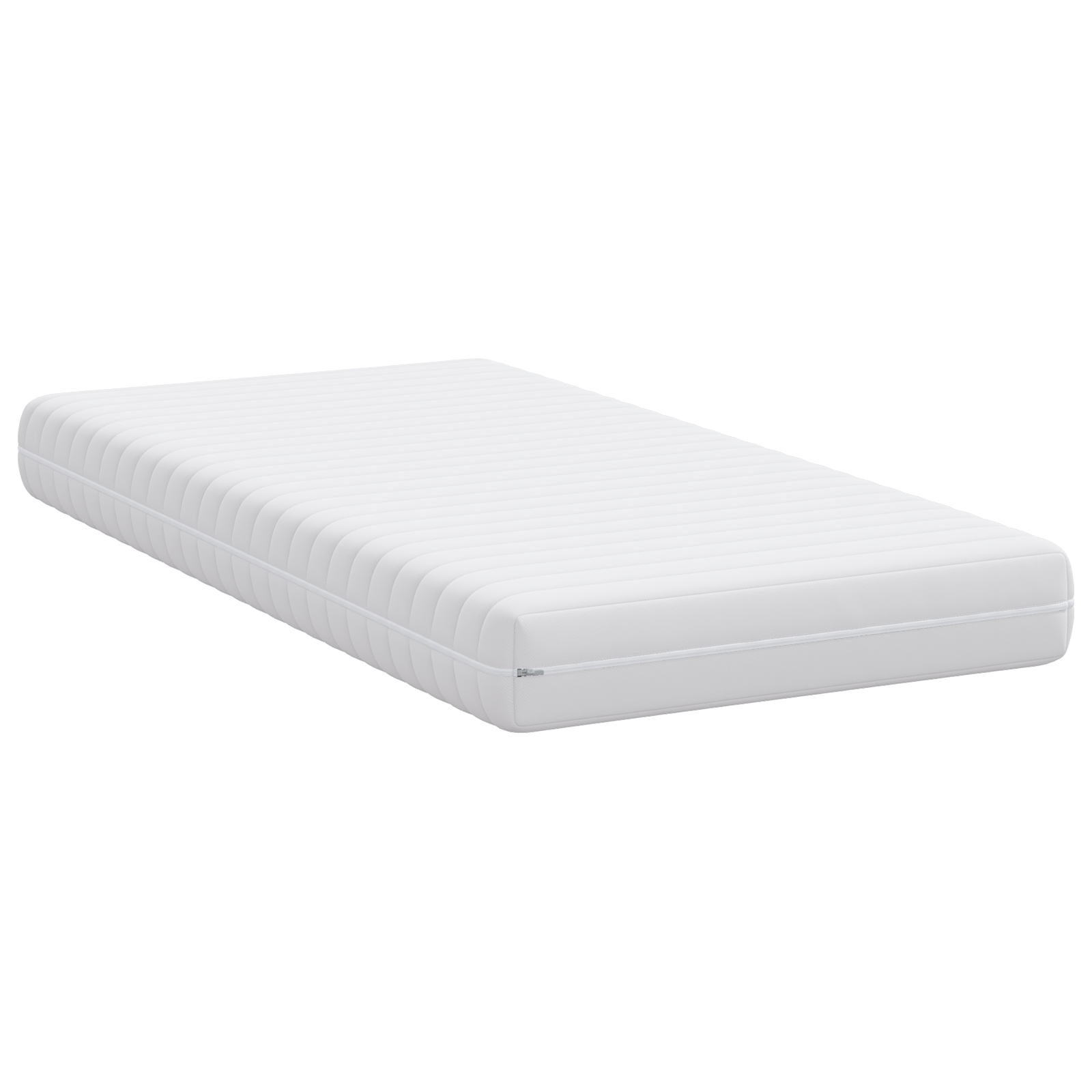 Saltele Alb 100 x 200 cm Țesătură din 100% poliester GartenMobel Dekor