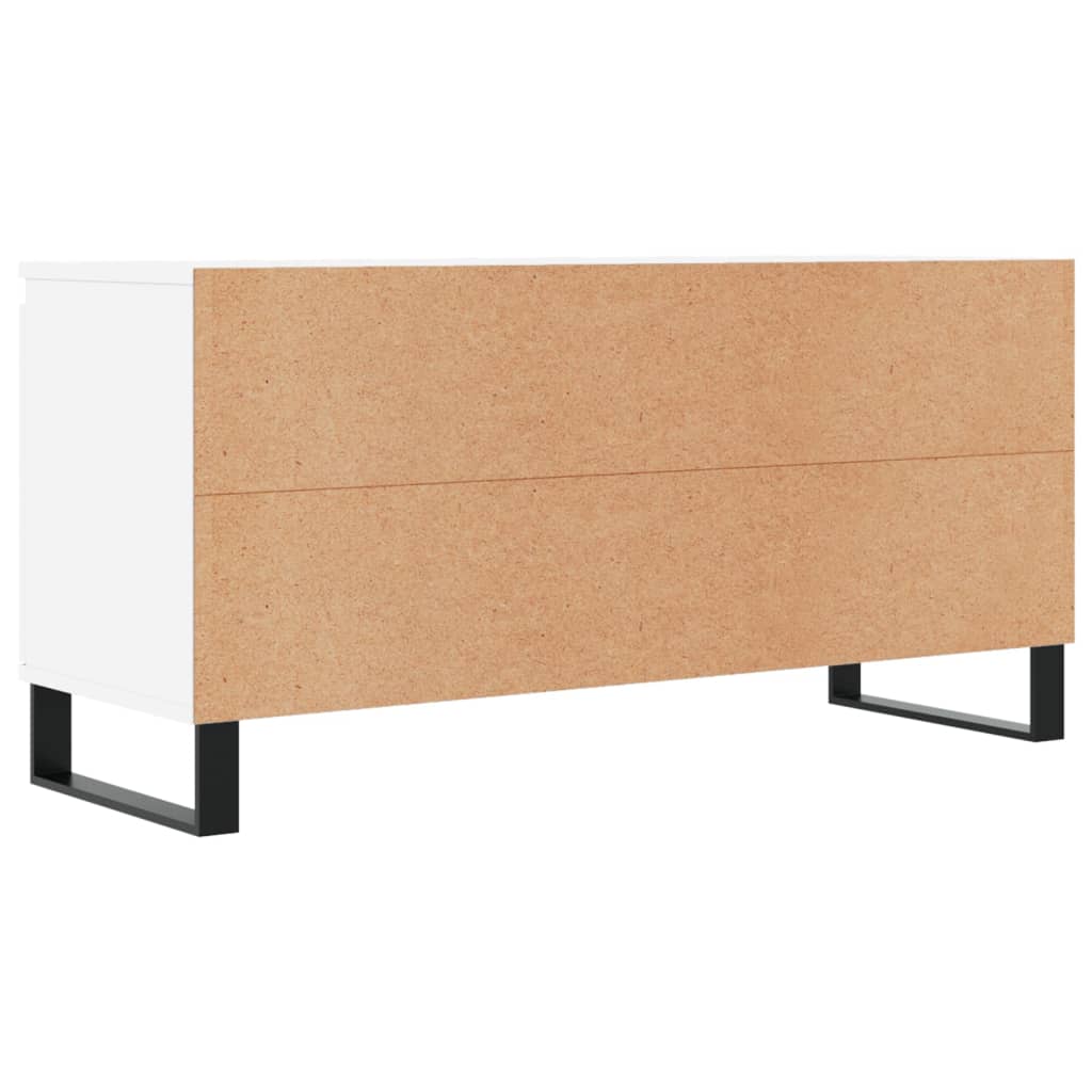 Comodă TV, alb, 104x35x50 cm, lemn compozit GartenMobel Dekor