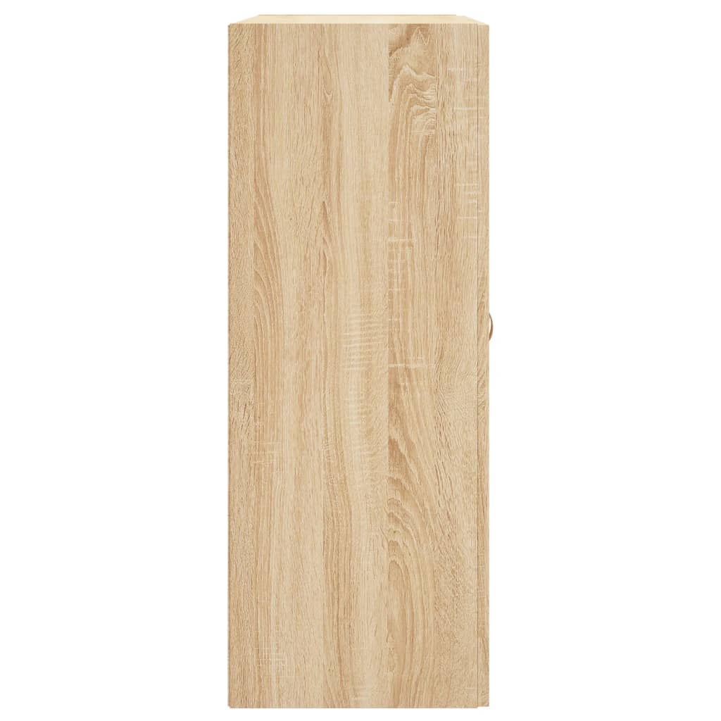 Dulap TV pe perete stejar sonoma, 69,5x34x90 cm, lemn prelucrat GartenMobel Dekor
