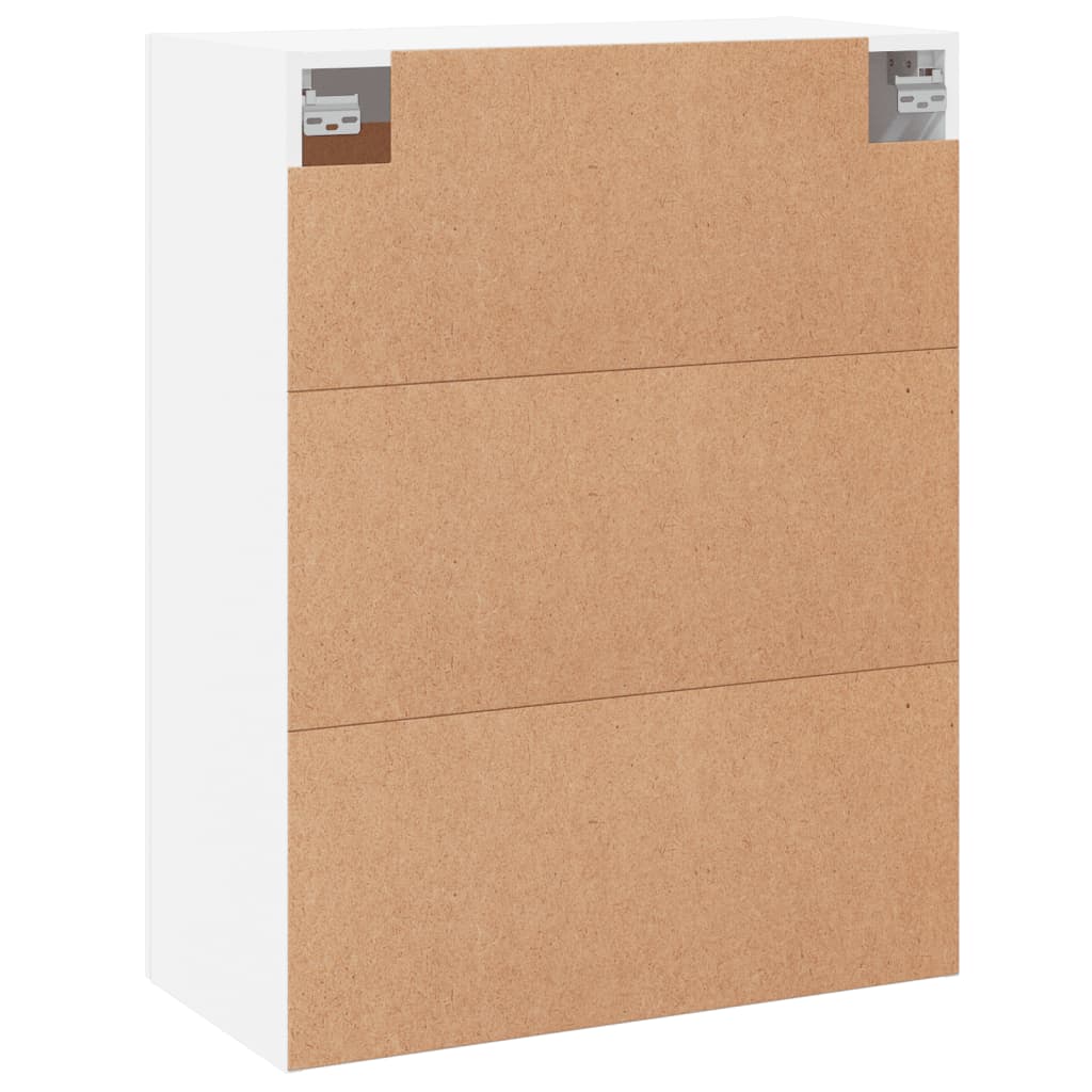 Dulap montat pe perete, alb, 69,5x34x90 cm, lemn prelucrat GartenMobel Dekor