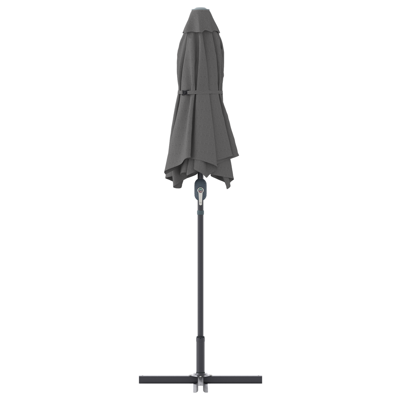 Parasol de Grădină Antracit 380 x 196 x 235 cm GartenMobel Dekor