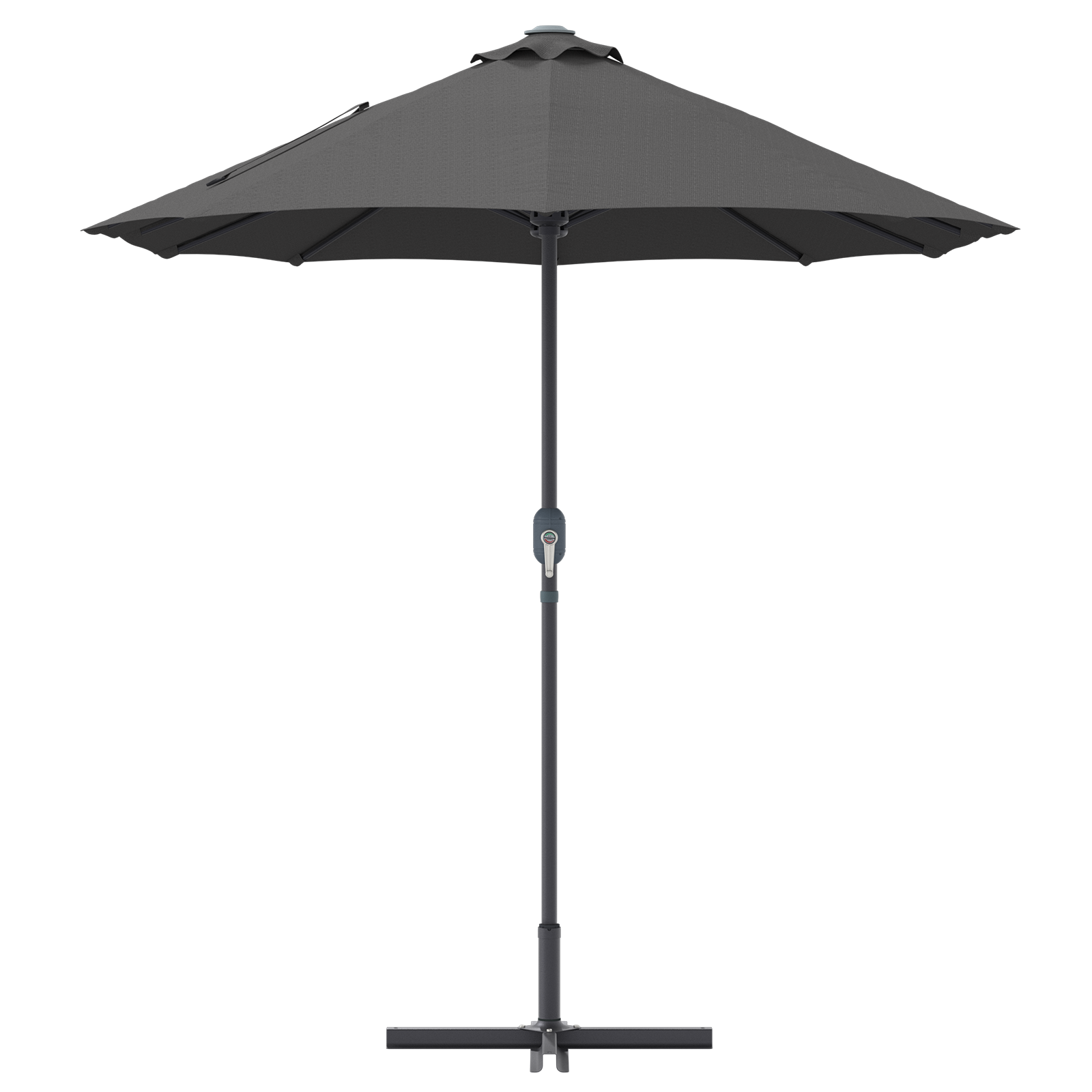 Parasol de Grădină Antracit 380 x 196 x 235 cm GartenMobel Dekor