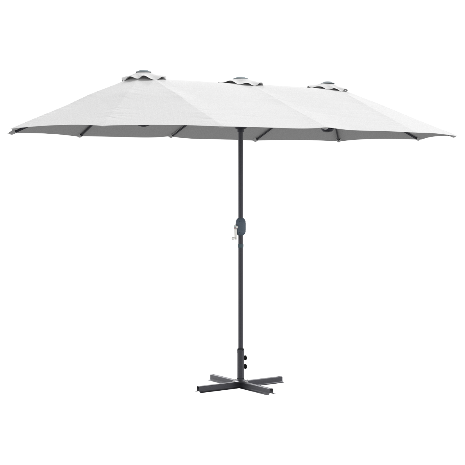 Parasol de Grădină Nisipiu 380 x 196 x 235 cm GartenMobel Dekor