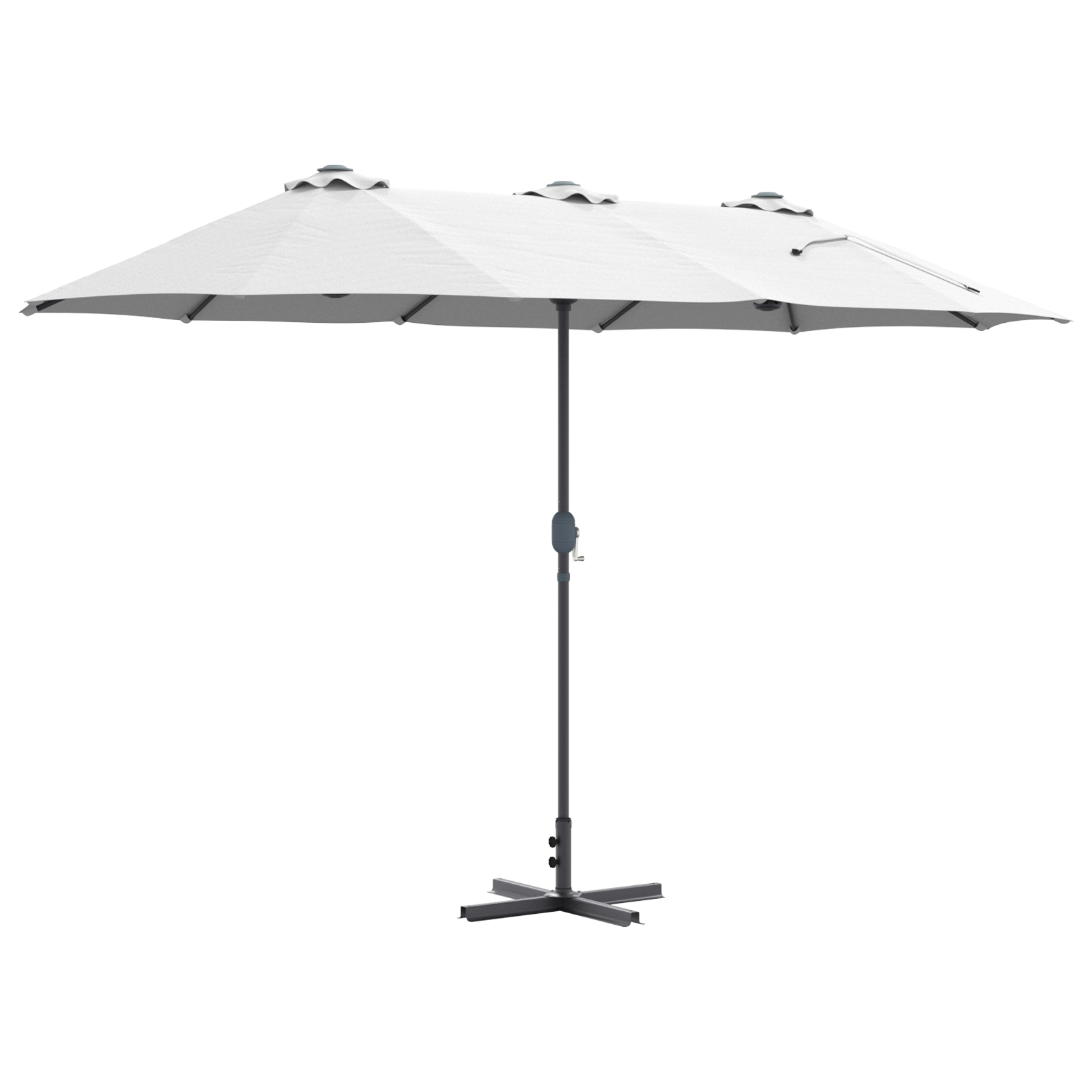 Parasol de Grădină Nisipiu 380 x 196 x 235 cm GartenMobel Dekor