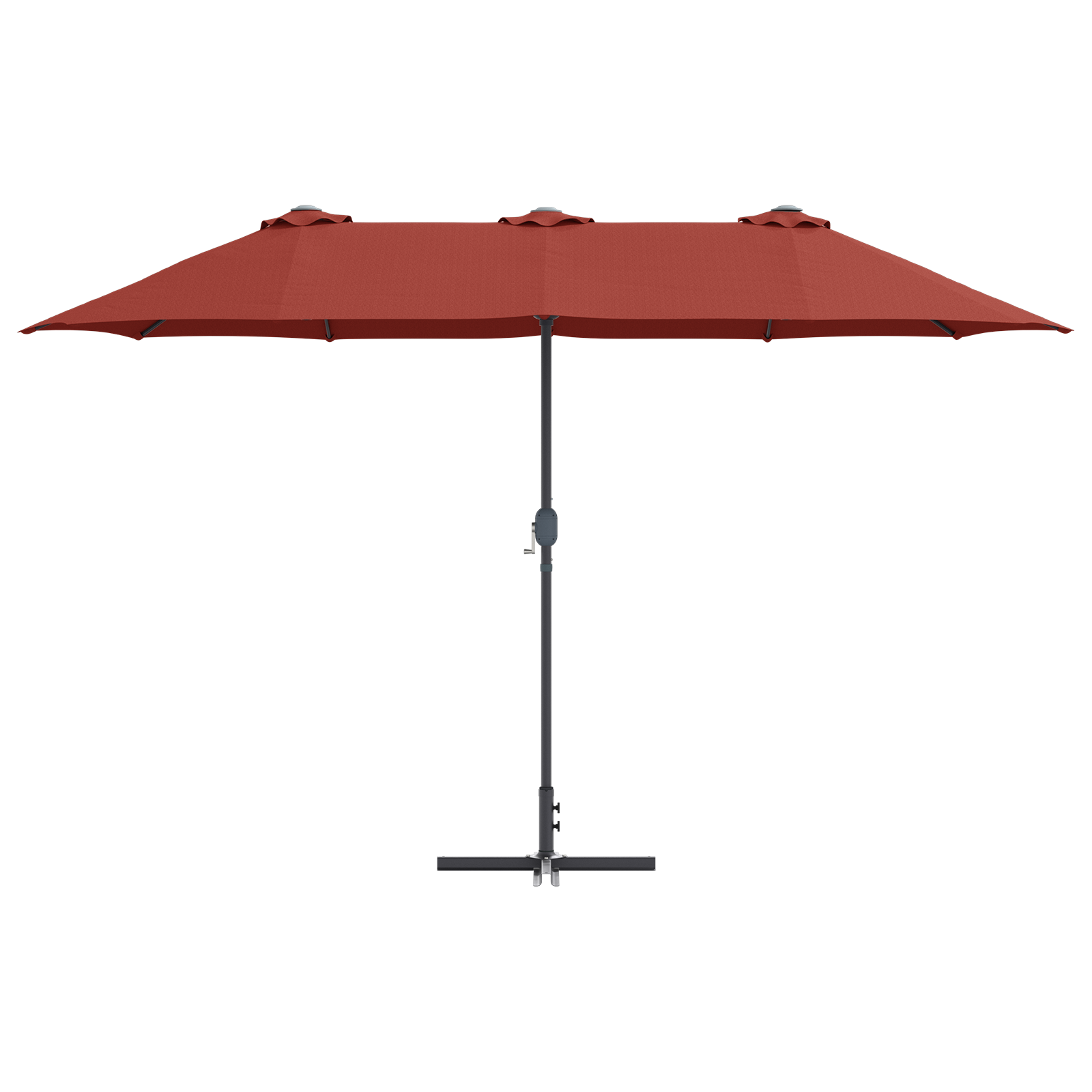 Parasol de Grădină Terracota 380 x 196 x 235 cm GartenMobel Dekor