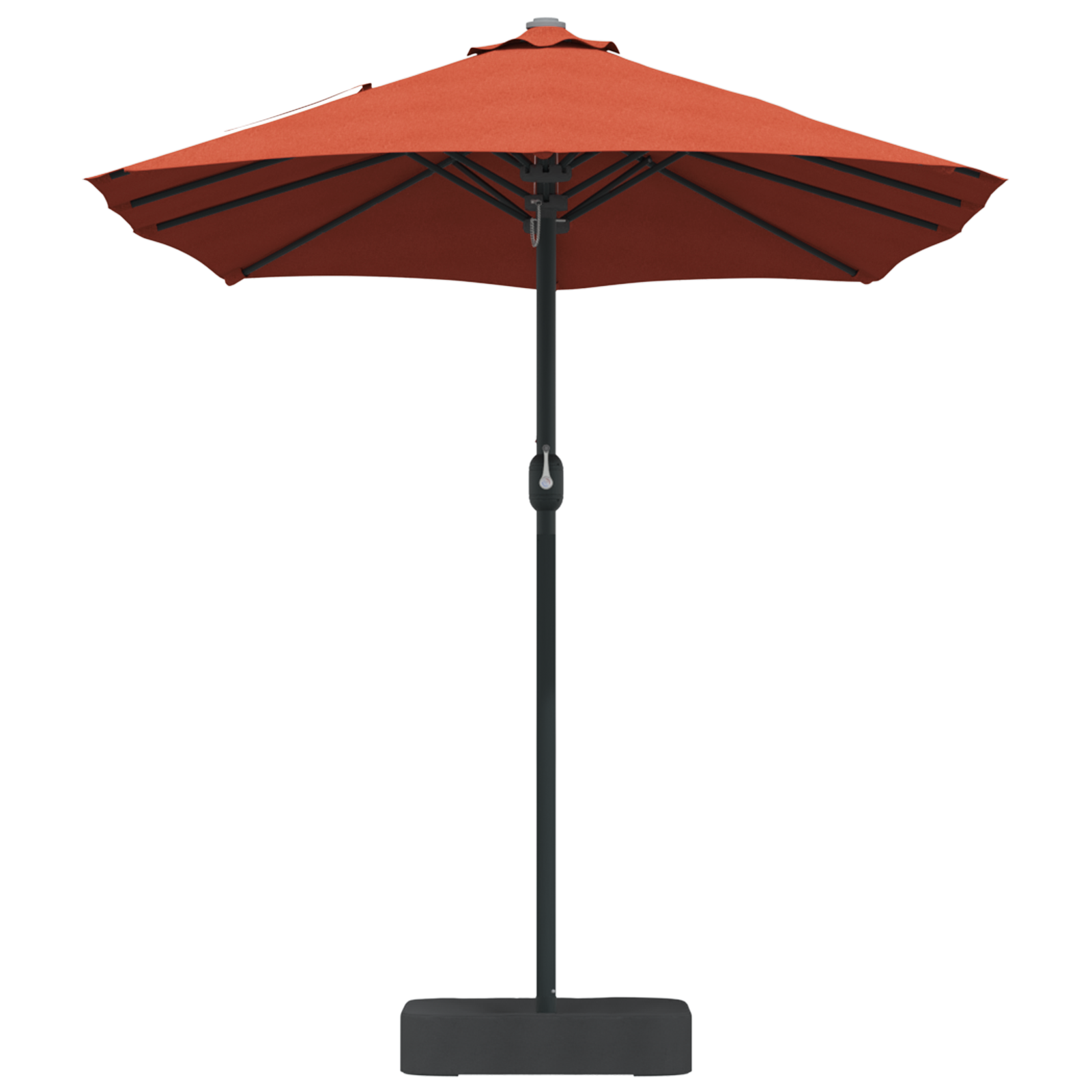 Parasol de Grădină Terracota 385 x 209 x 244 cm țesătură GartenMobel Dekor