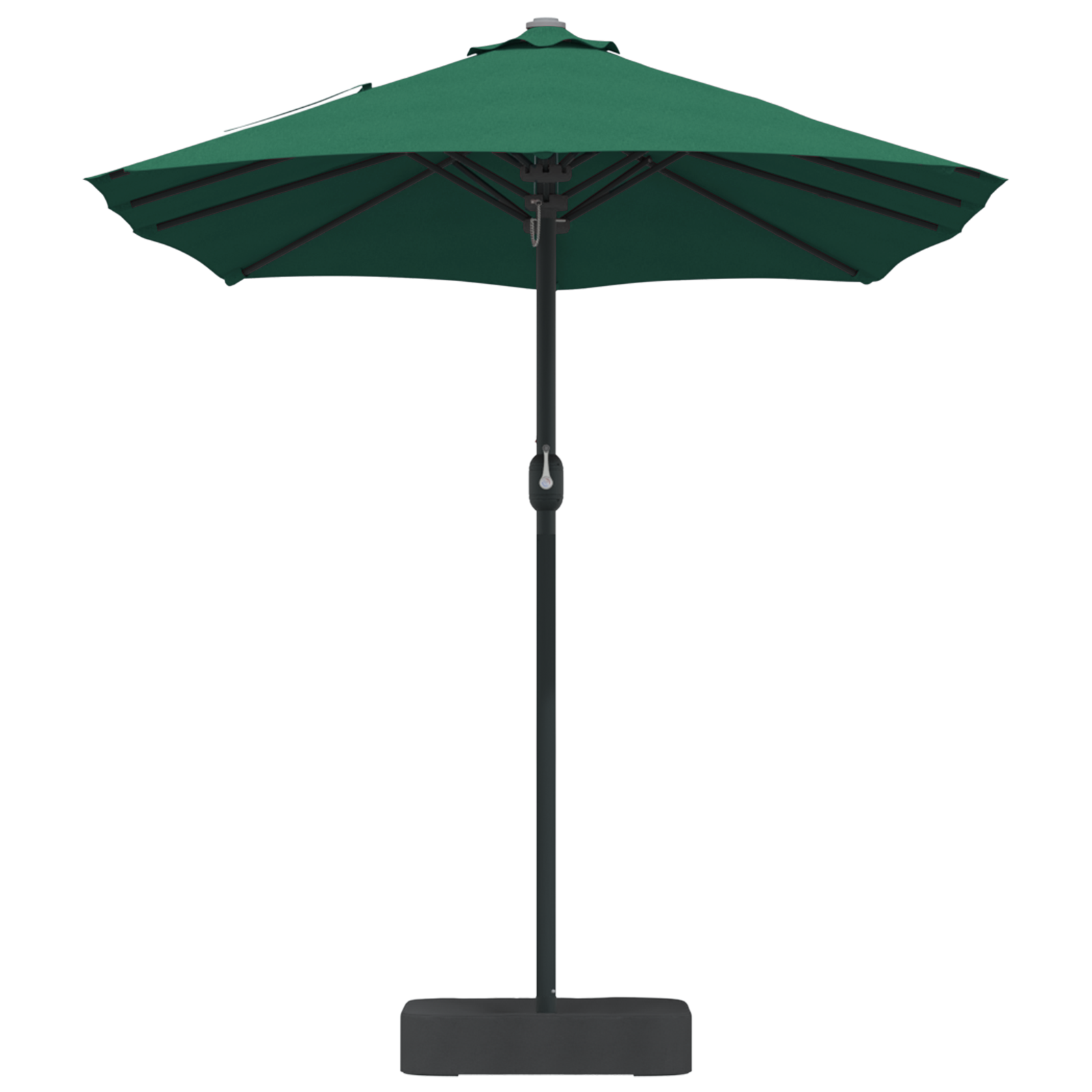 Parasol de Grădină Verde 385 x 209 x 244 cm țesătură GartenMobel Dekor
