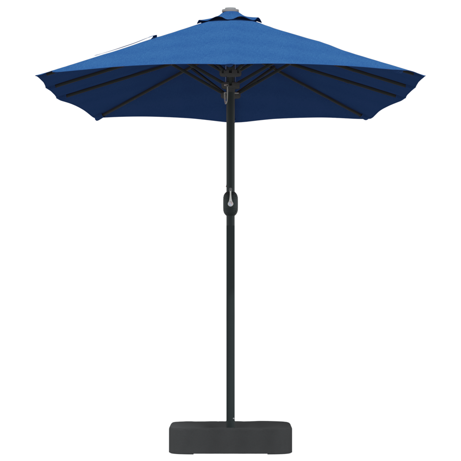 Parasol de Grădină albastru 385 x 209 x 244 cm țesătură GartenMobel Dekor