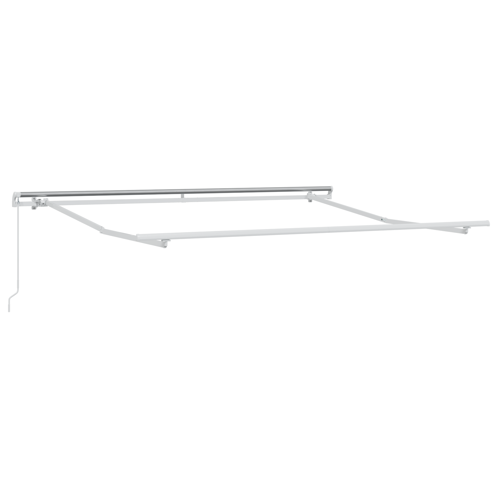 Cortina Retractabilă Portocalie și maro 350 x 250 cm țesătură GartenMobel Dekor