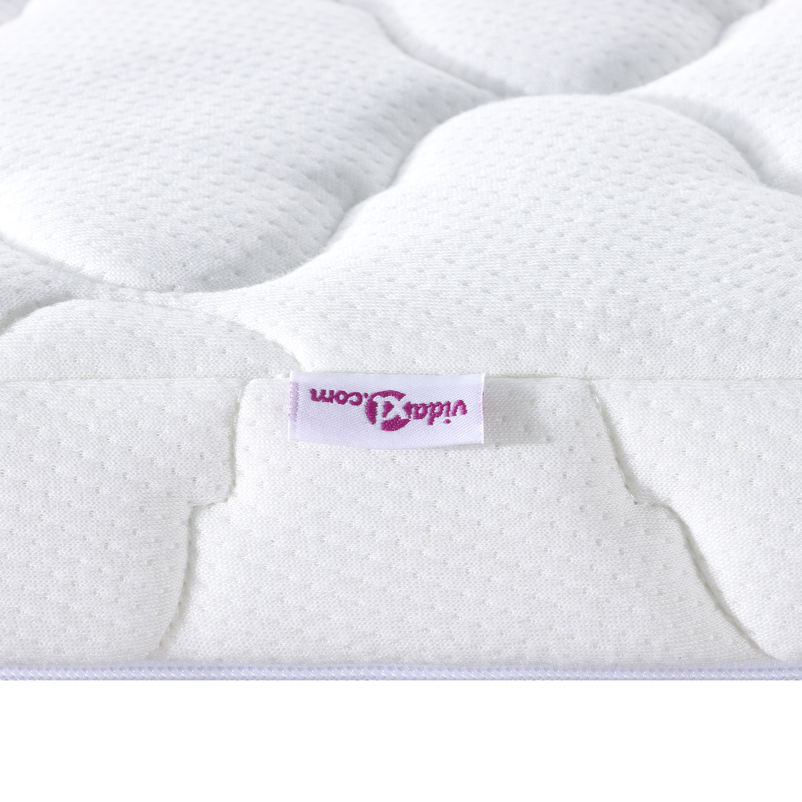 Păturile pentru saltea Alb 100 x 200 cm Polyester fără adeziv GartenMobel Dekor
