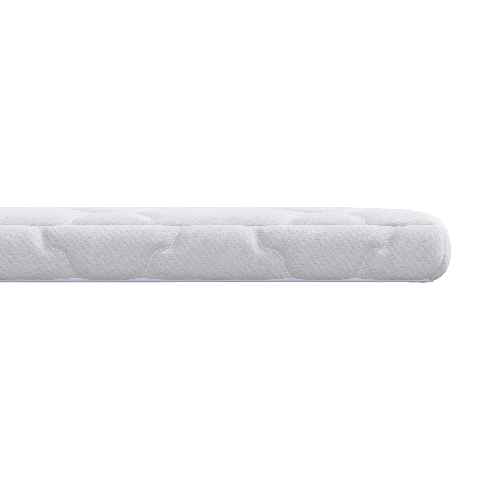 Păturile pentru saltea Alb 70 x 200 cm Polyester fără adeziv GartenMobel Dekor