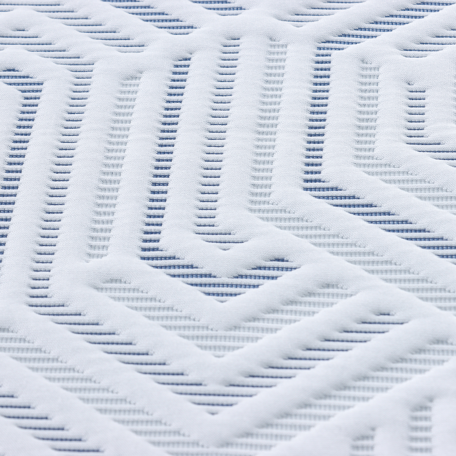 Păturile pentru saltea Alb și albastru 140 x 200 cm GartenMobel Dekor