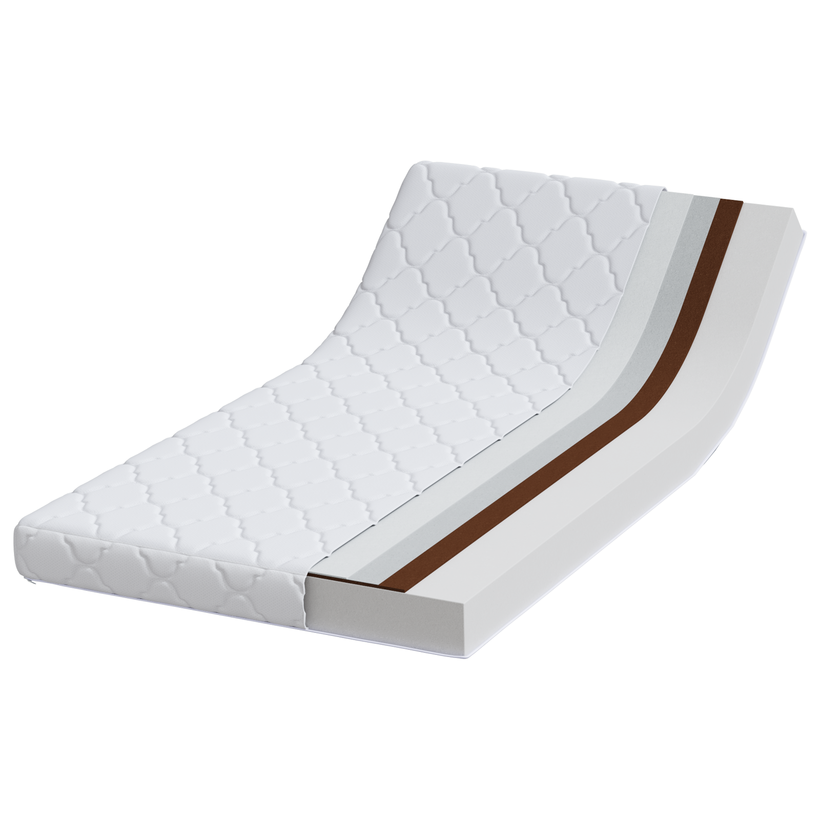 Saltele Alb 160 x 80 cm Țesătură din 100% poliester GartenMobel Dekor