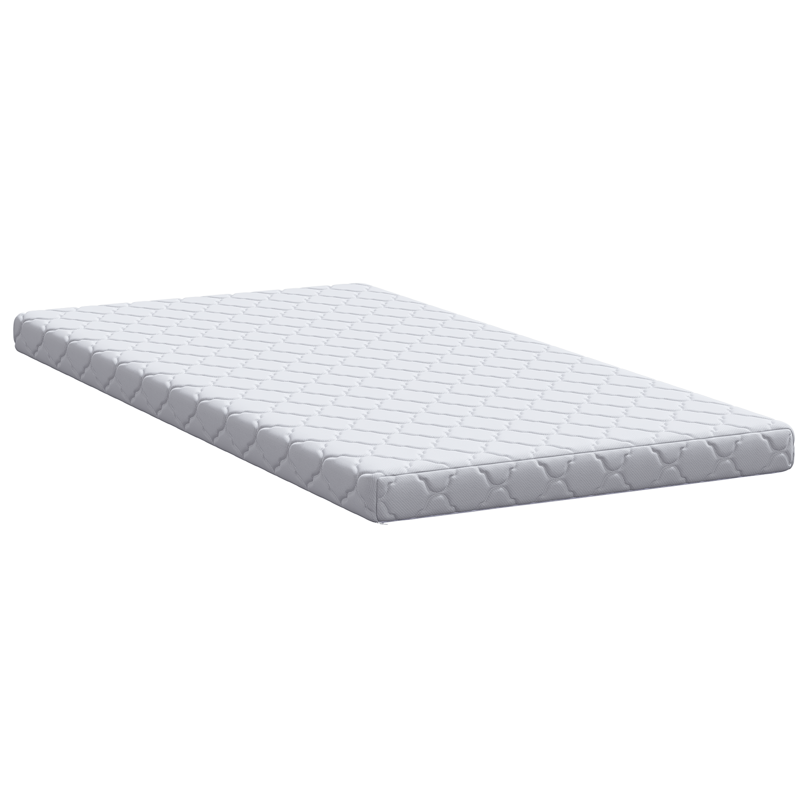 Saltele Alb 190 x 90 cm Țesătură din 100% poliester GartenMobel Dekor