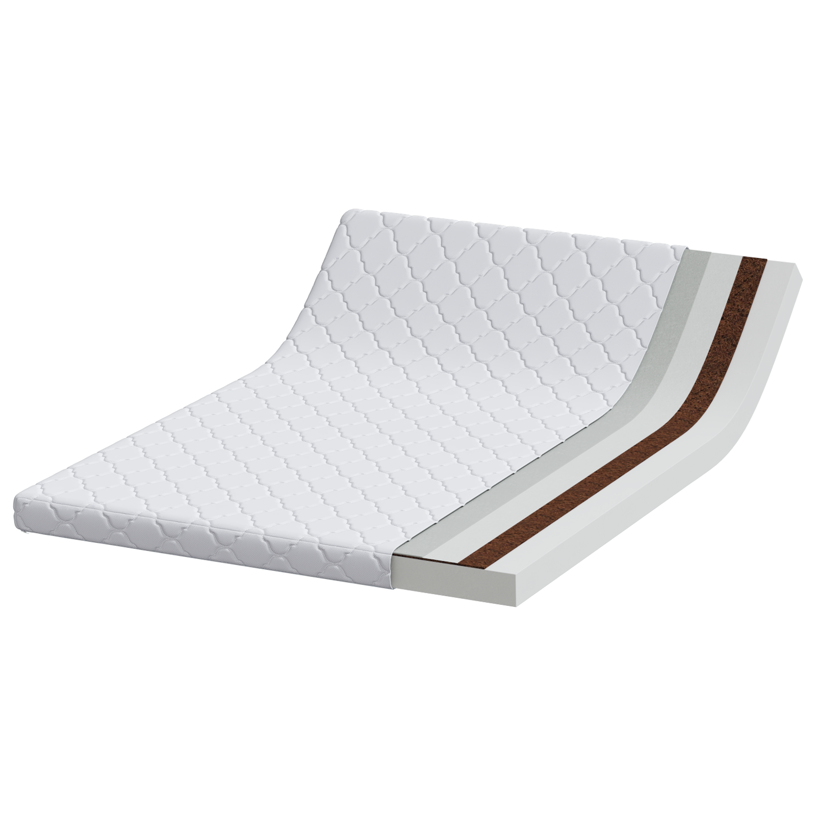 Saltele Alb 200 x 140 cm Țesătură din 100% poliester GartenMobel Dekor