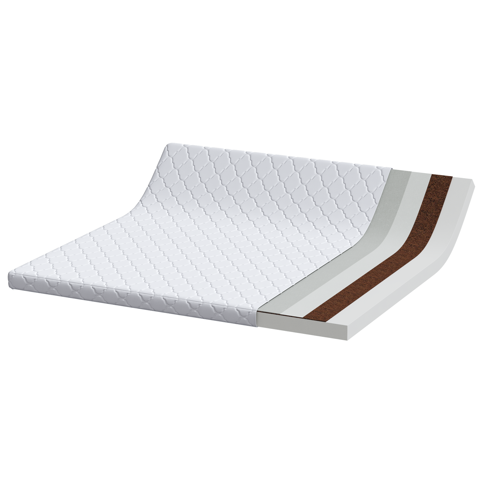 Saltele Alb 200 x 200 cm Țesătură din 100% poliester GartenMobel Dekor