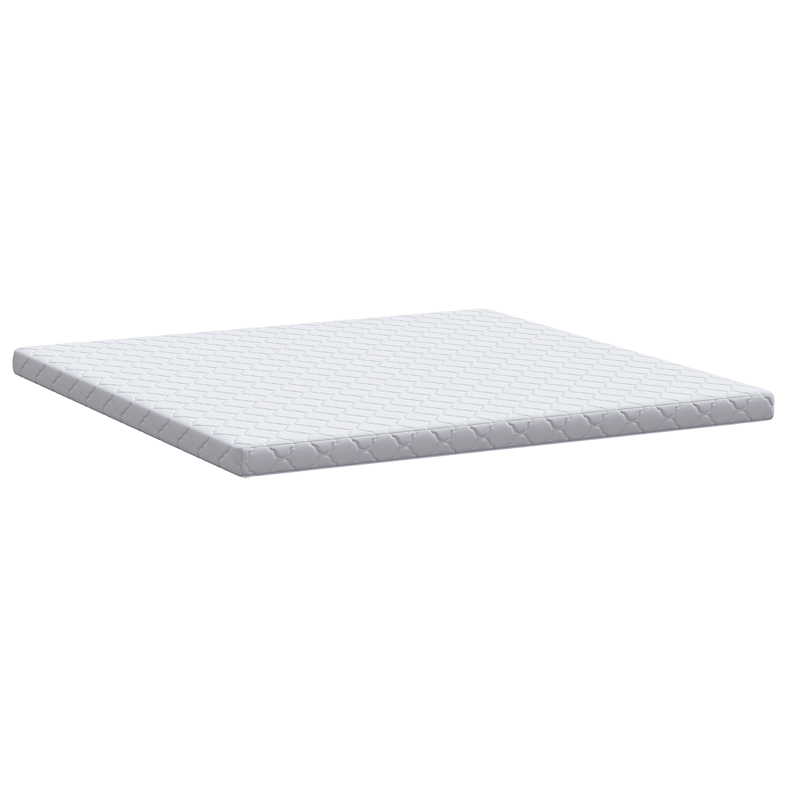 Saltele Alb 200 x 200 cm Țesătură din 100% poliester GartenMobel Dekor