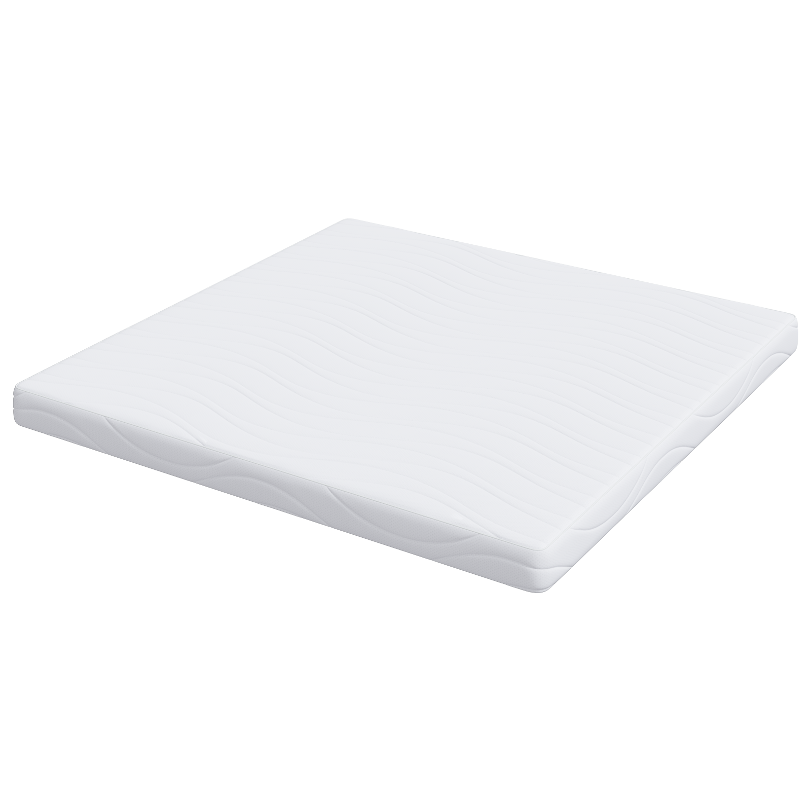 Saltele Alb 200 x 200 cm Țesătură din 100% poliester GartenMobel Dekor