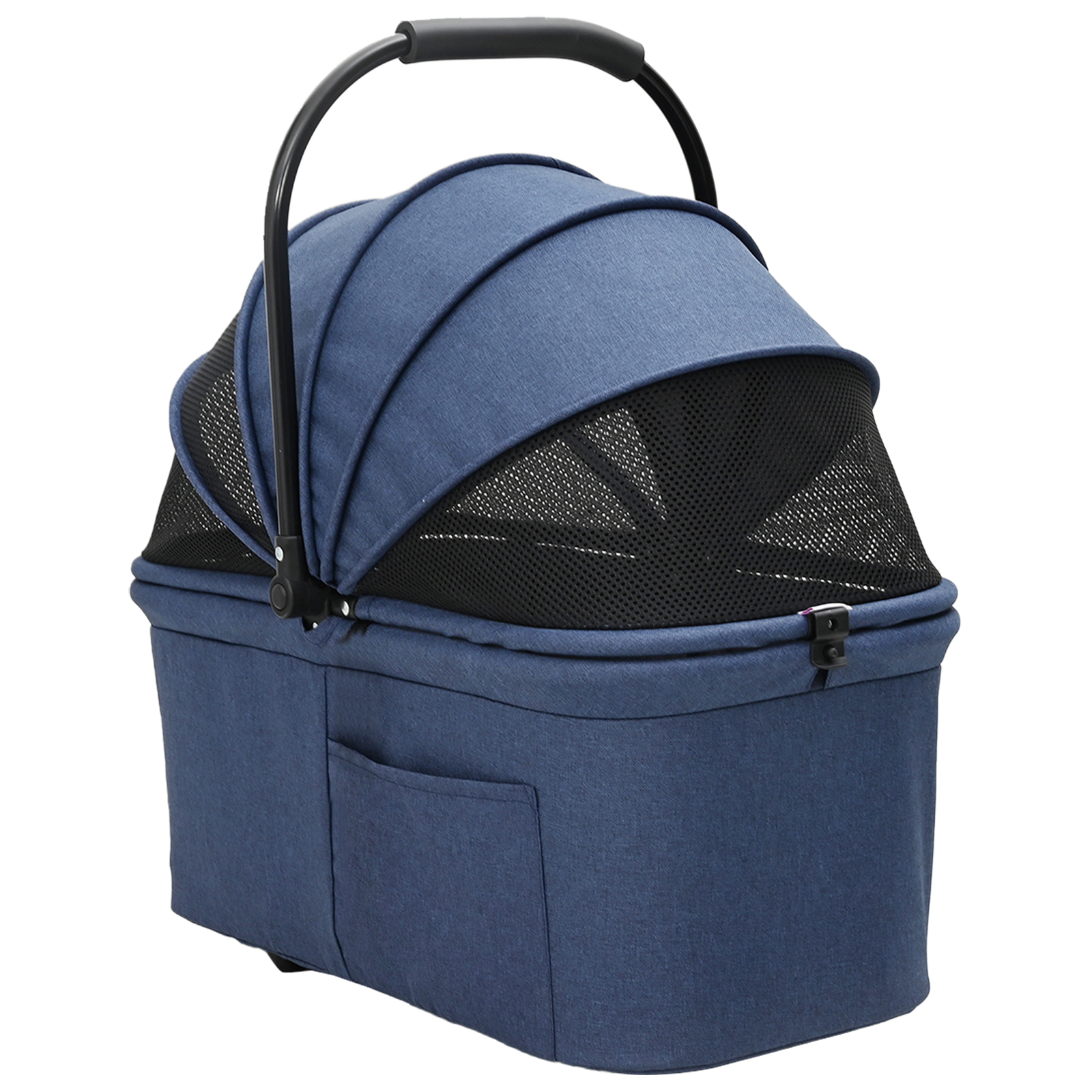 Carucior pentru Pisici Pliante albastru 78 x 54 x 101 cm GartenMobel Dekor