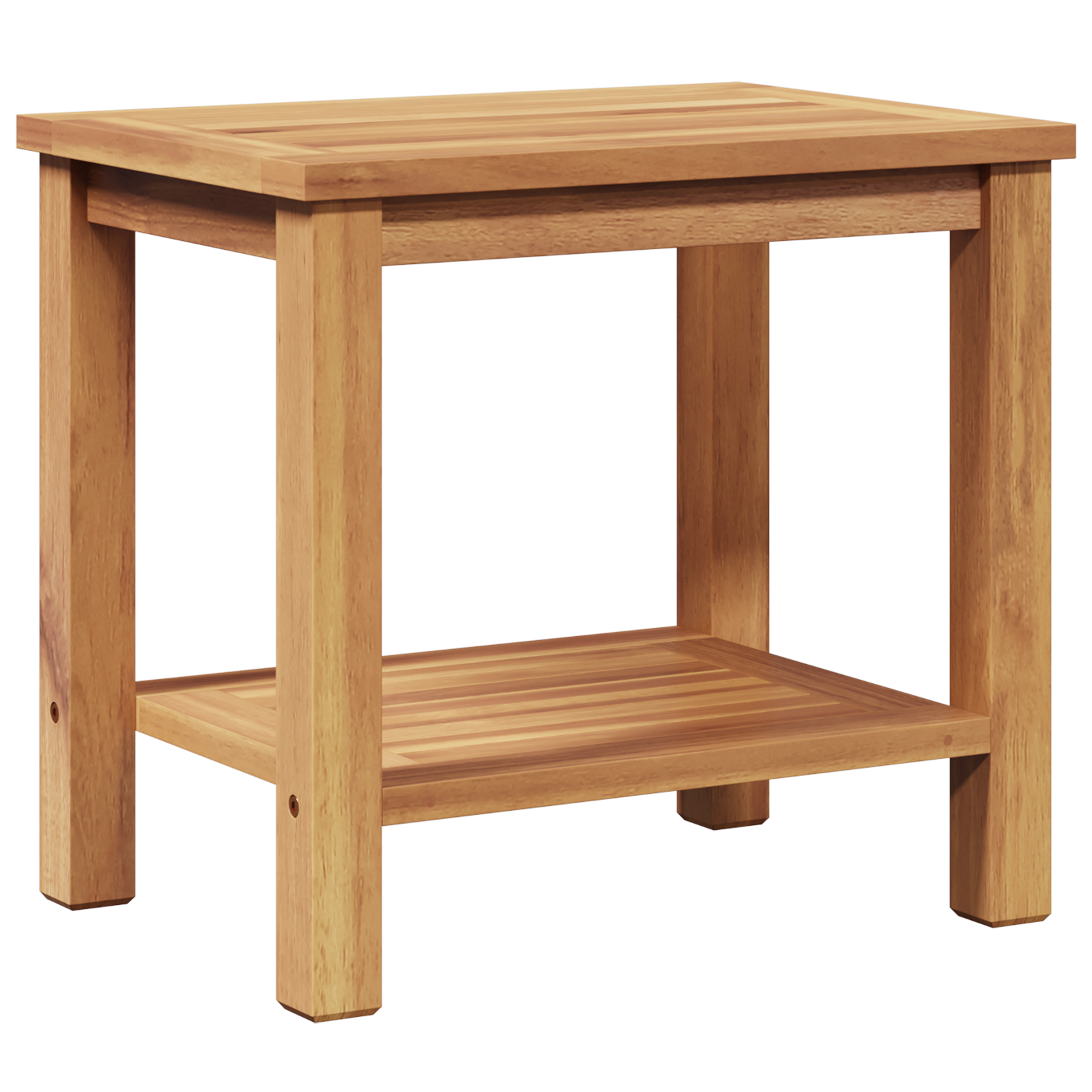Masă de cafea Maro 50 x 35 x 45 cm Lemn masiv de tec GartenMobel Dekor