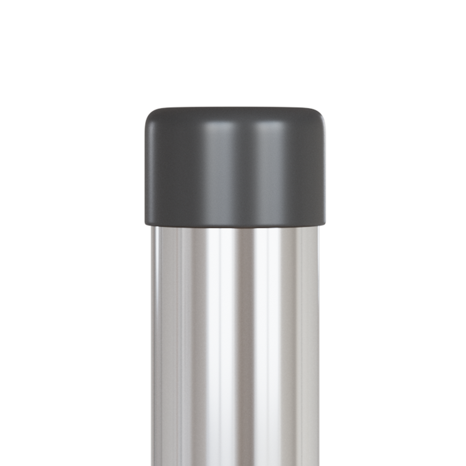 Stâlpi de Gard 2 pcs Argintiu 50 cm Oțel galvanizat GartenMobel Dekor