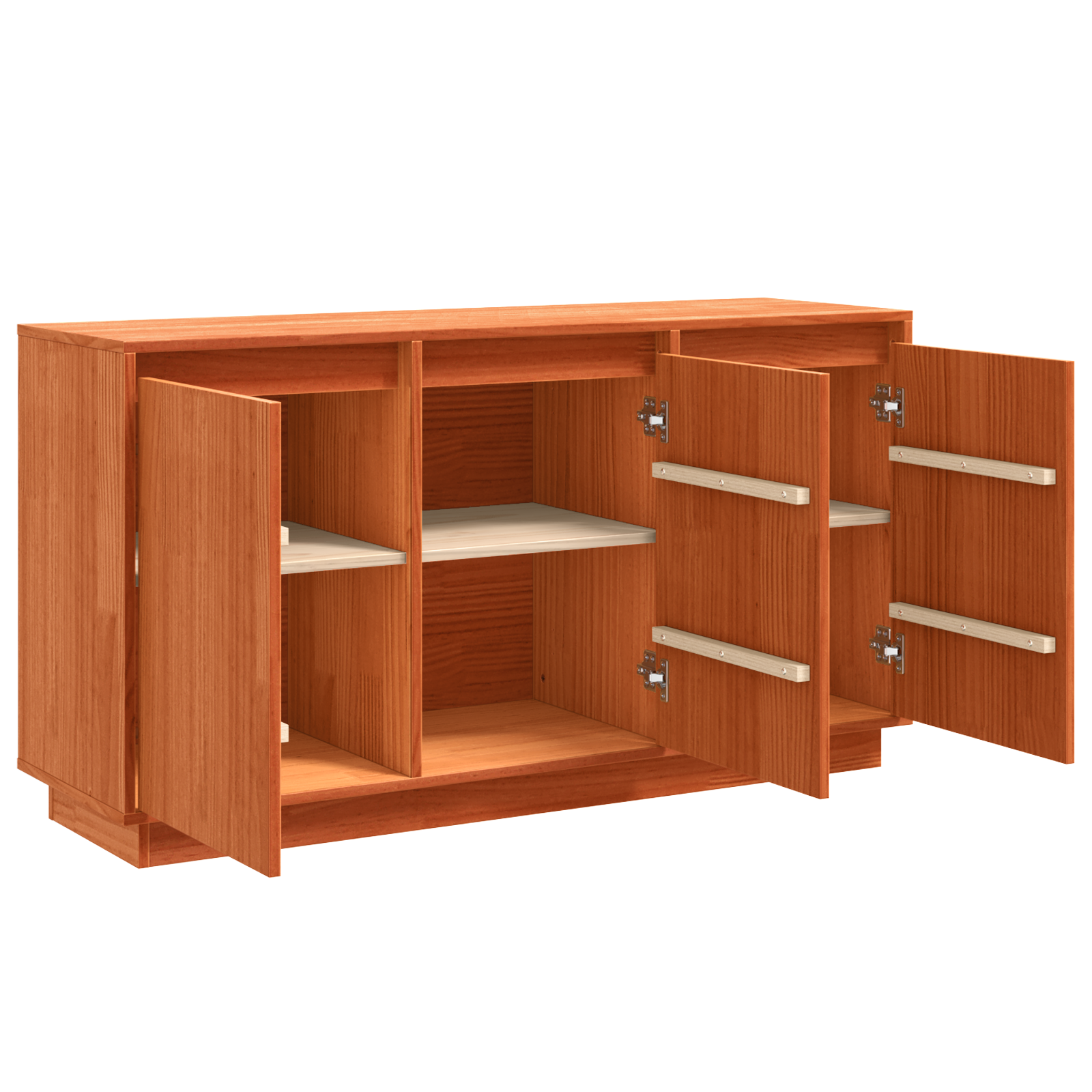 Bufet cu depozitare cu ușă Maro 111 x 34 x 60 cm Lemn masiv de pin GartenMobel Dekor