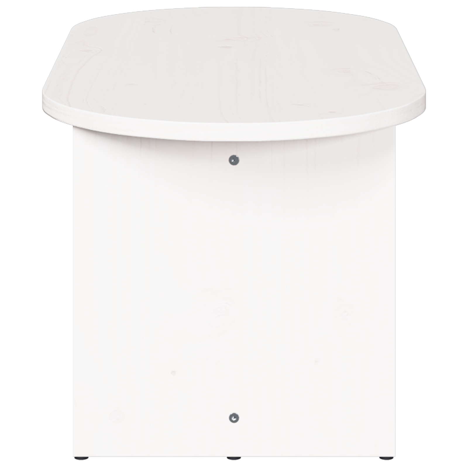 Masă de cafea Alb 80 x 39.5 x 35 cm Lemn de brad solid GartenMobel Dekor