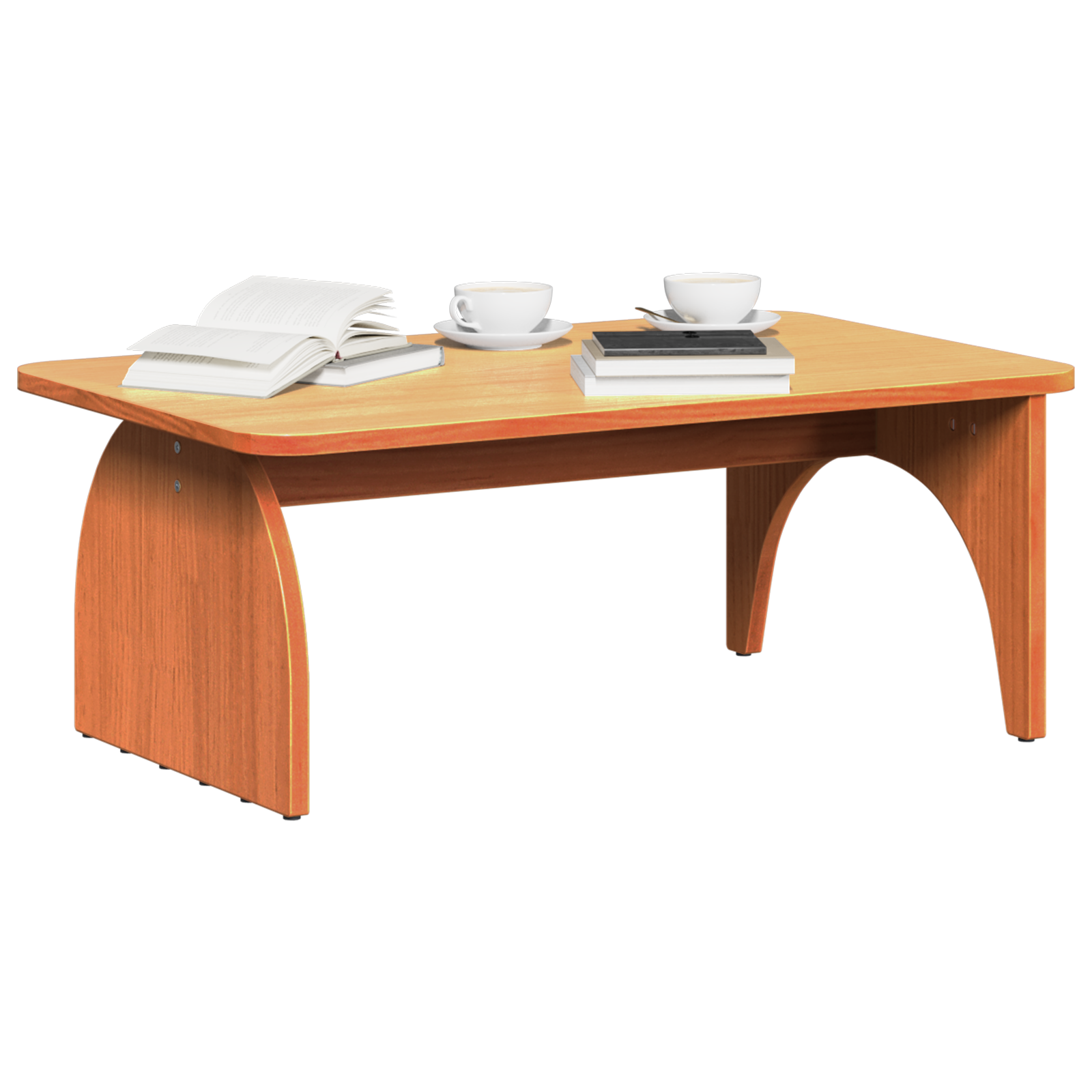 Masă de cafea Maro ceruit 80 x 50 x 31 cm Lemn de brad solid GartenMobel Dekor