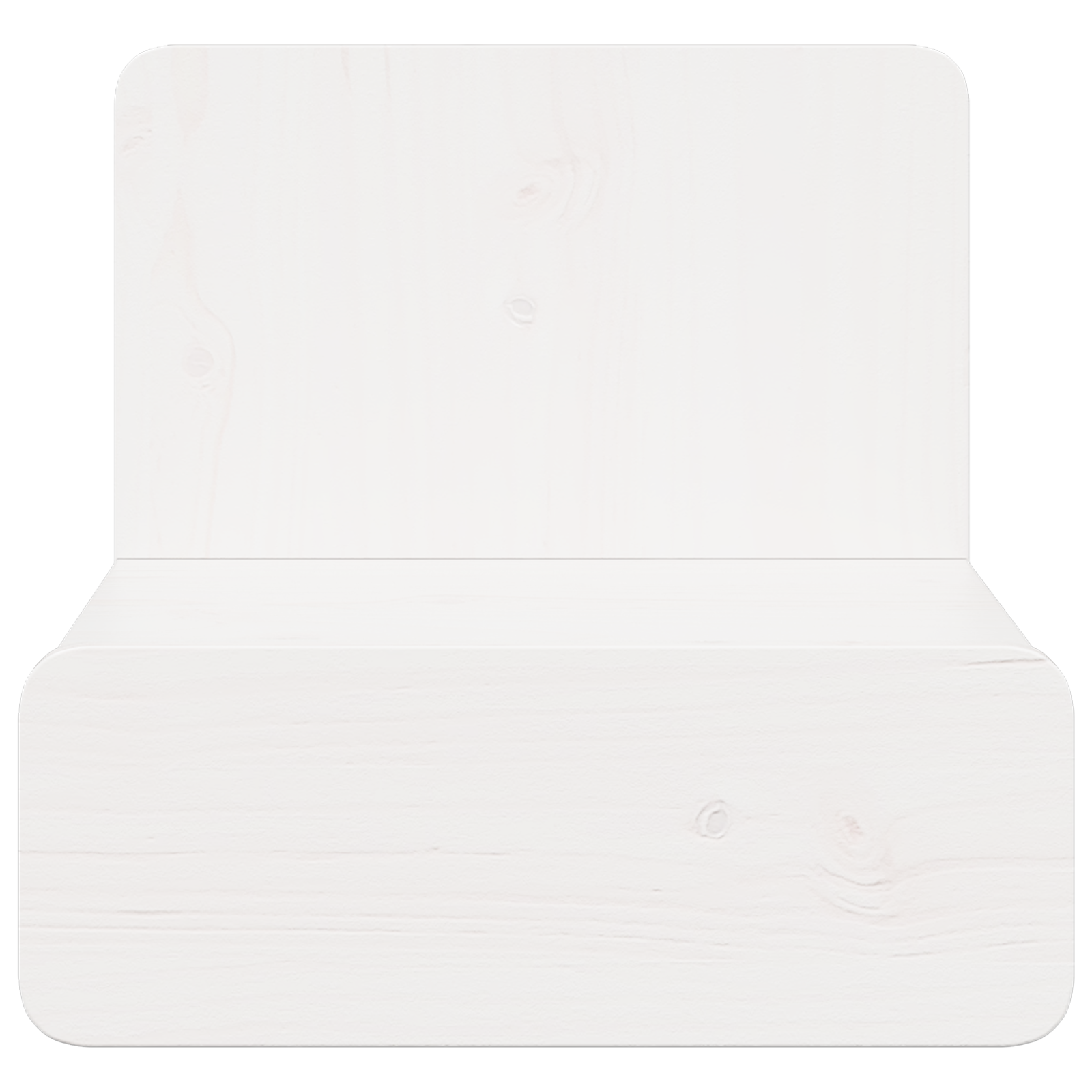 Noptieră Montată pe Perete 2 pcs Alb 44 x 32.5 x 40 cm GartenMobel Dekor