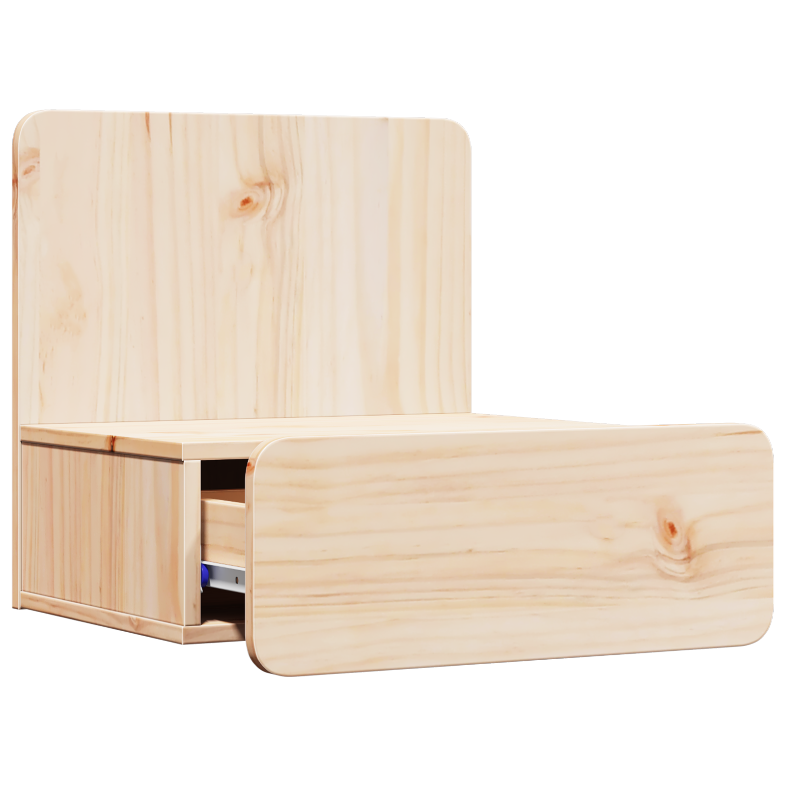 Noptieră Montată pe Perete 2 pcs Maro 44 x 32.5 x 40 cm GartenMobel Dekor