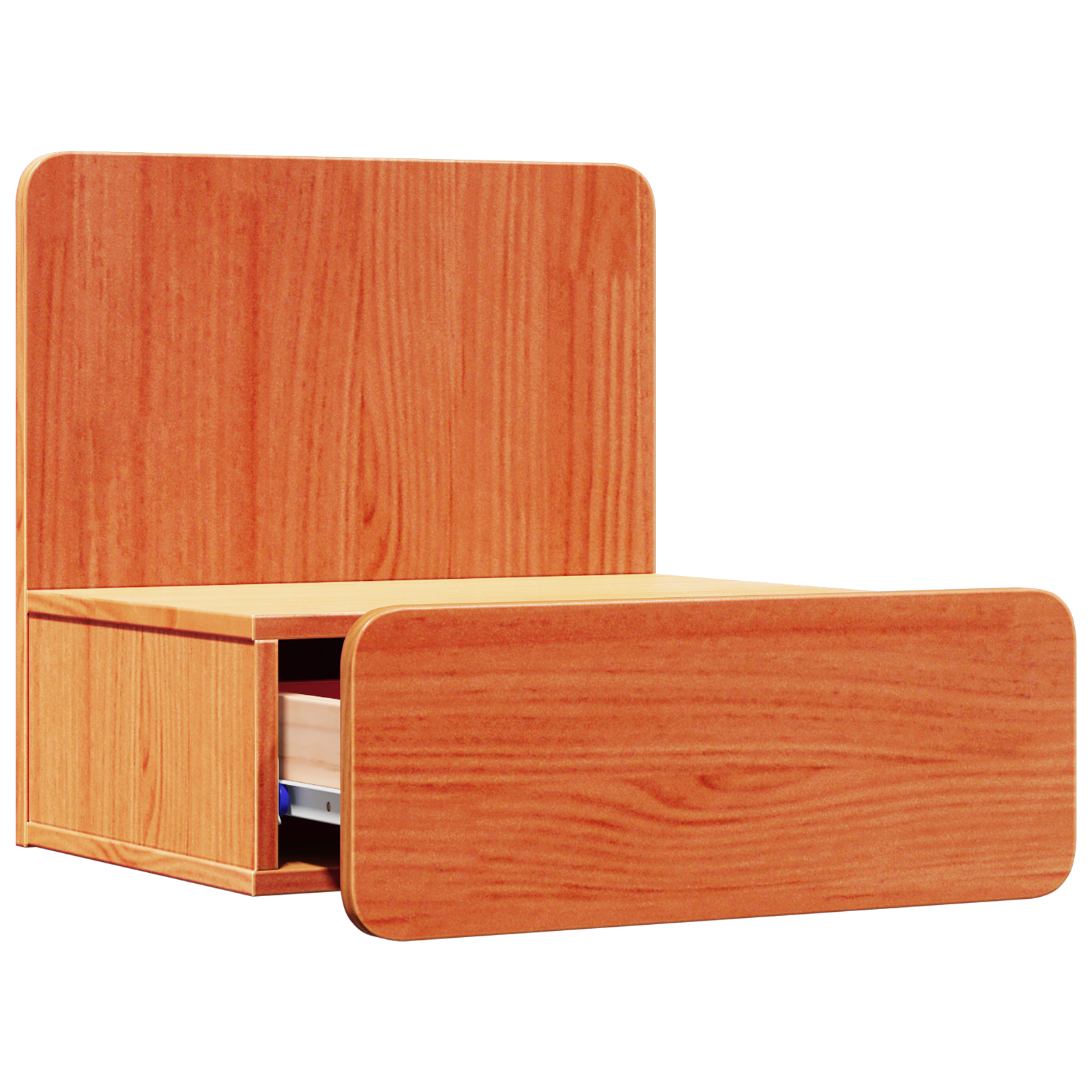 Noptieră Montată pe Perete 2 pcs Maro ceruit 44 x 32.5 x 40 cm GartenMobel Dekor