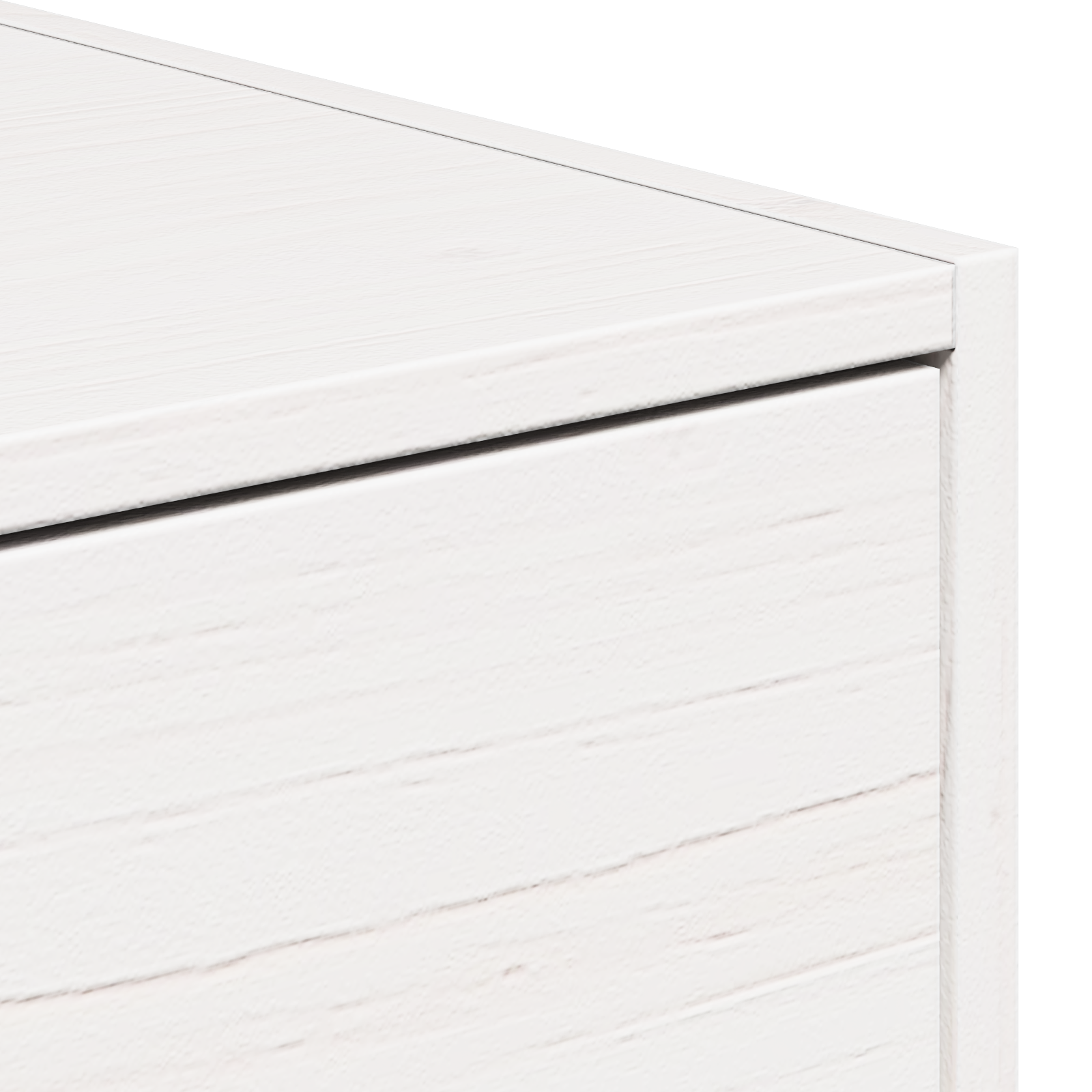 Noptieră Montată pe Perete cu sertar Pe perete Alb 50 x 32.5 x 24 cm GartenMobel Dekor