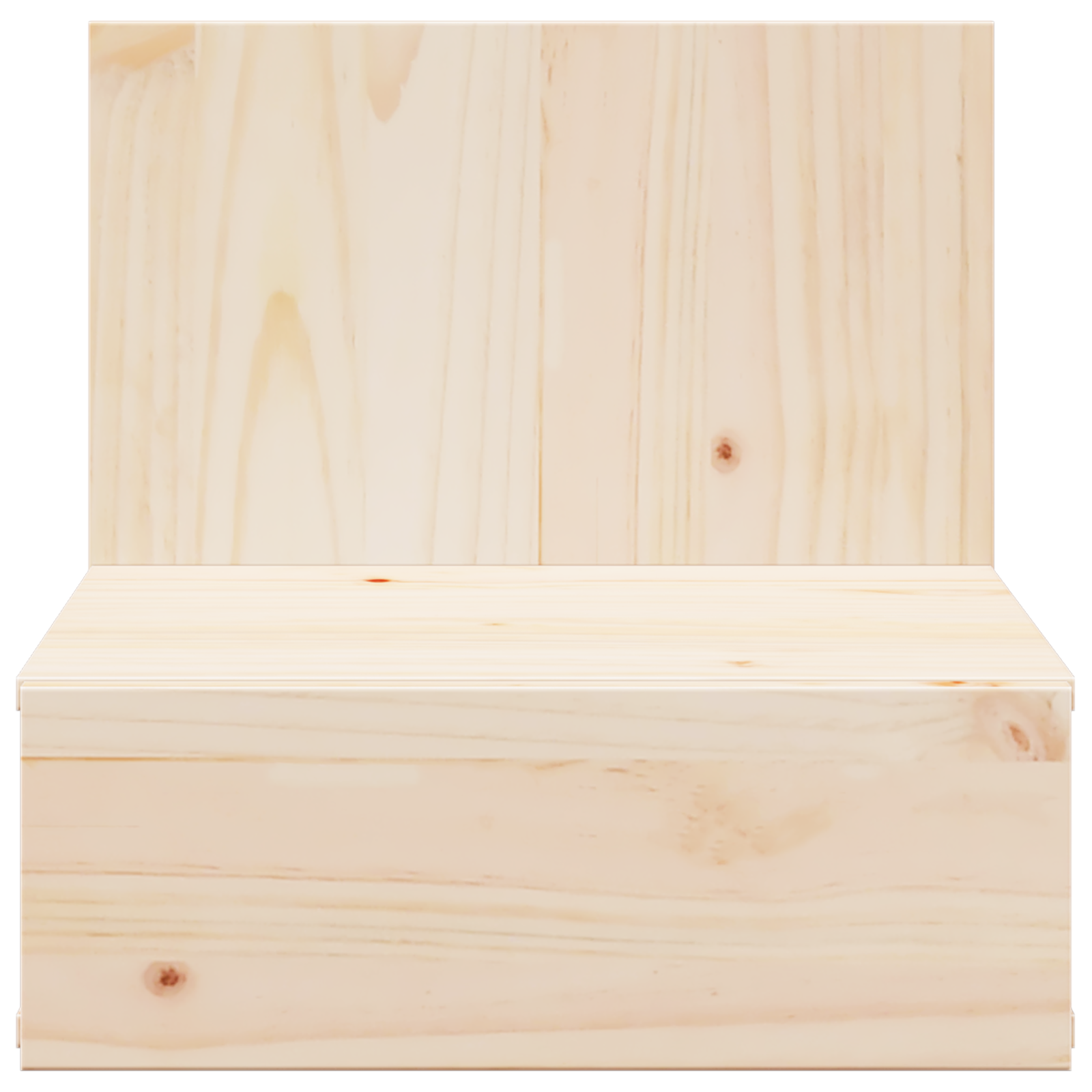 Noptieră Montată pe Perete cu sertar Pe perete Maro 42 x 32.5 x 40 cm GartenMobel Dekor