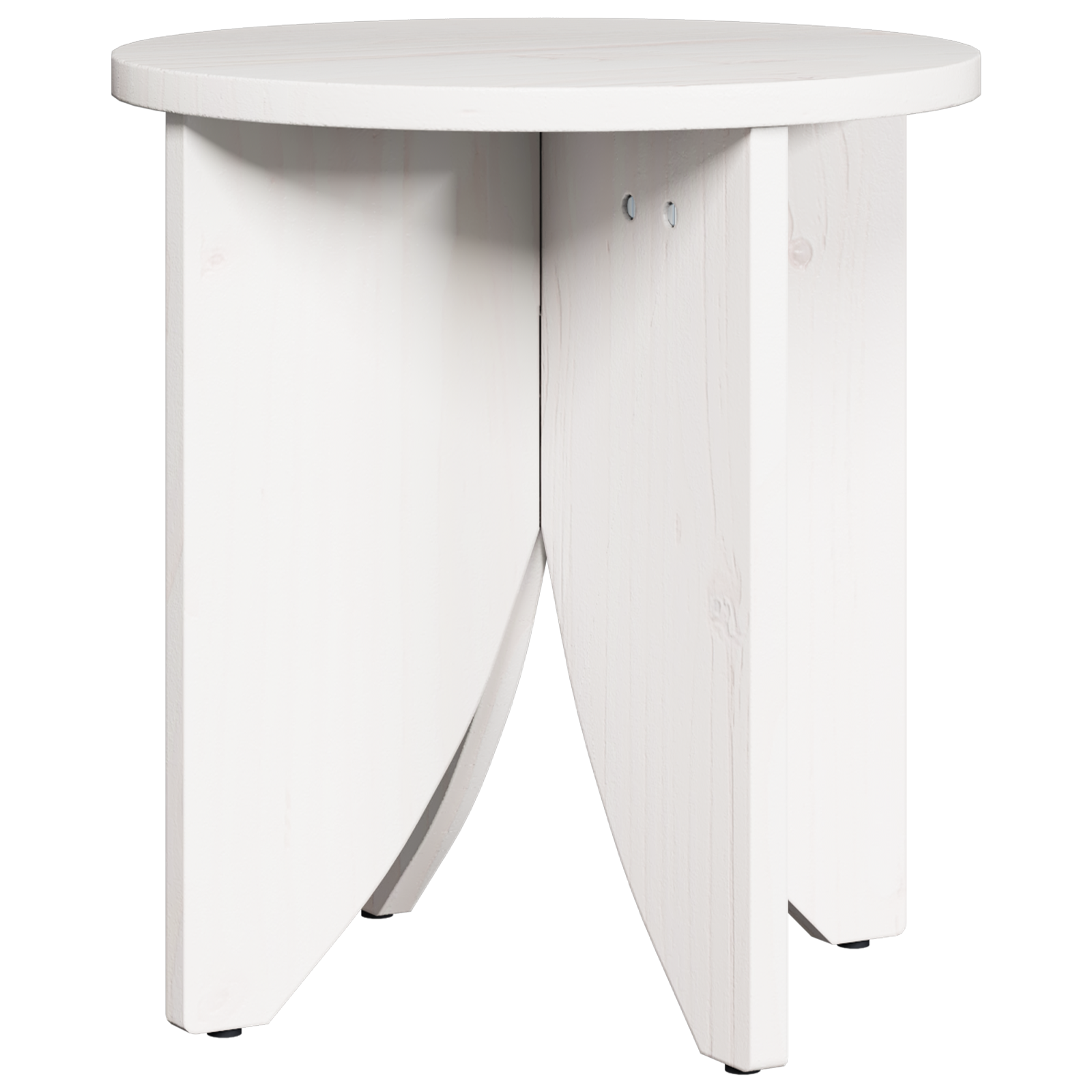 Set de măsuțe de cafea 2 pcs Alb 41.5 x 41.5 x 44 cm GartenMobel Dekor
