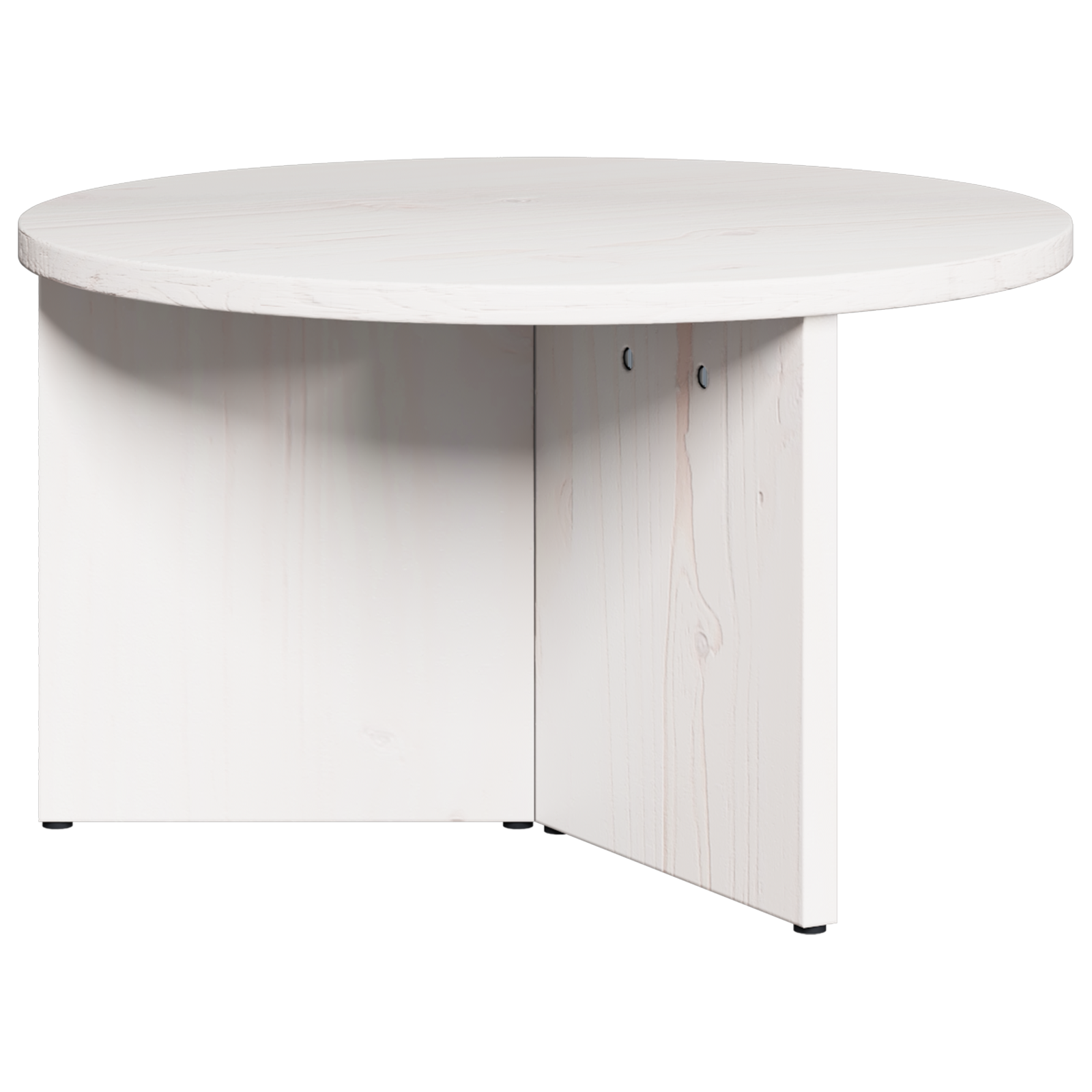 Set de măsuțe de cafea 2 pcs Alb 49 x 49 x 28 cm GartenMobel Dekor