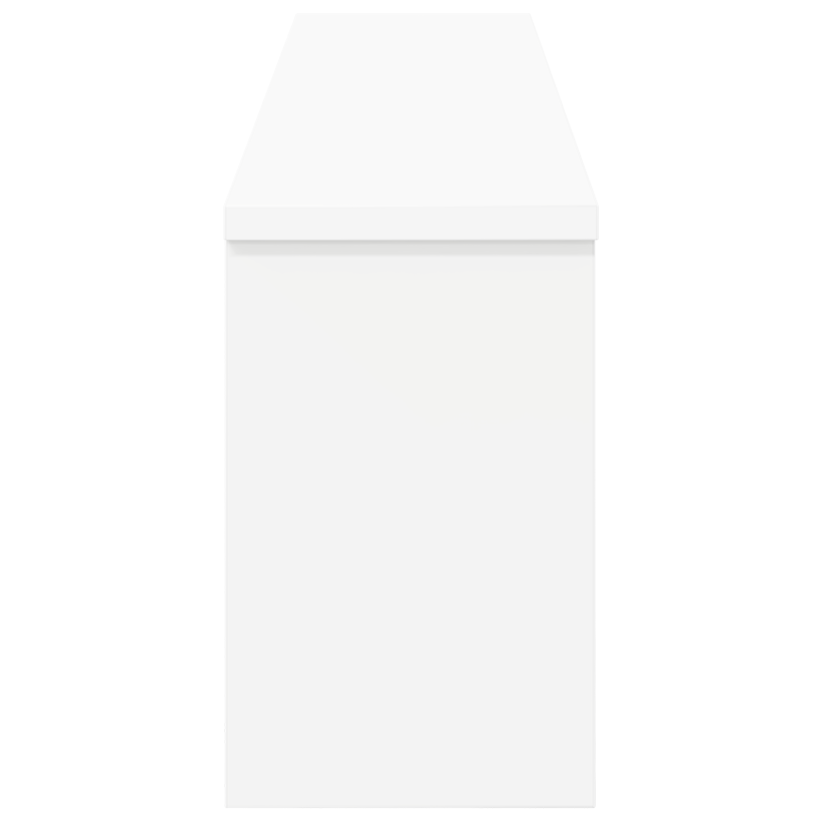 Răcător de paltoane montat pe perete Alb 100 x 16 x 26 cm GartenMobel Dekor