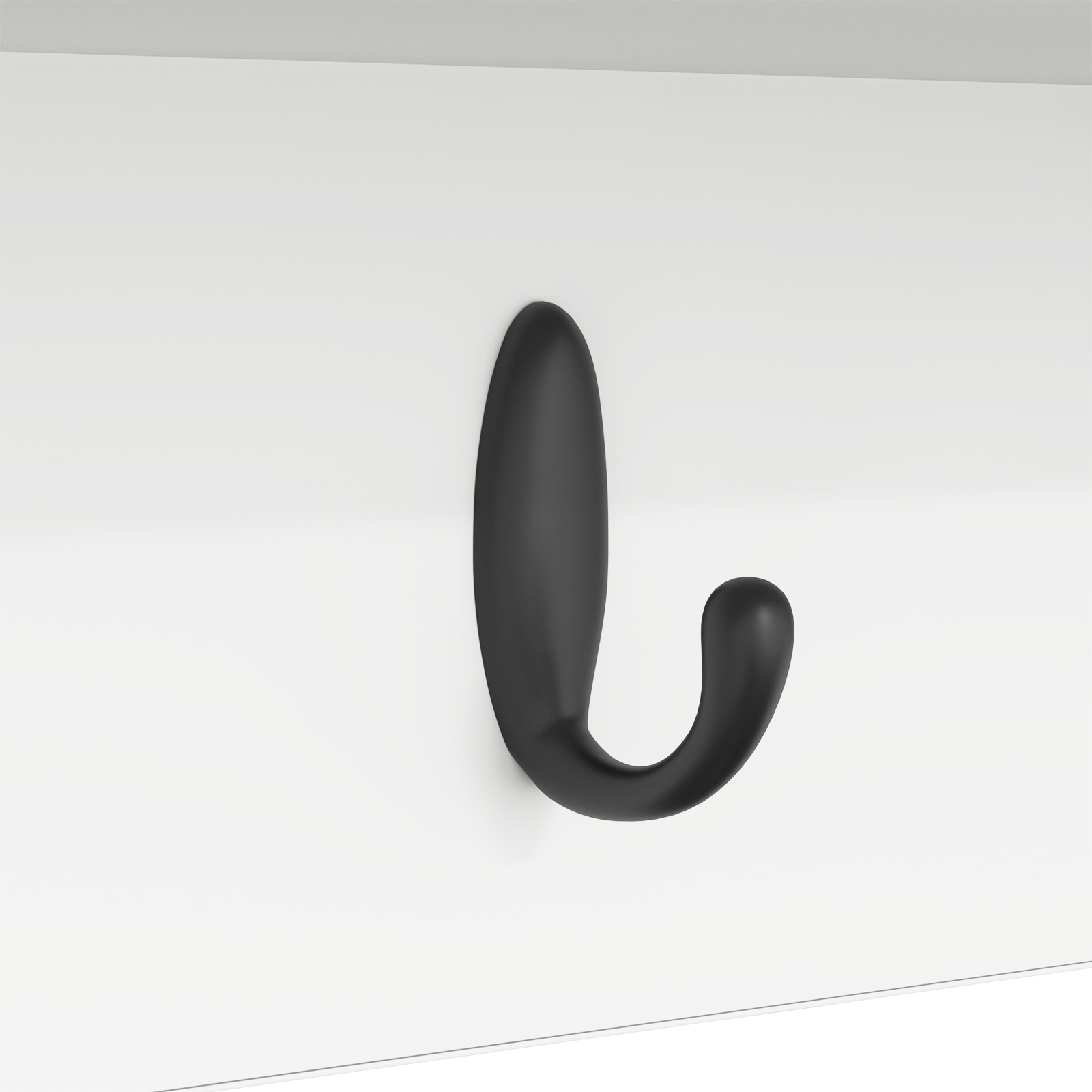 Răcător de paltoane montat pe perete Alb 100 x 16 x 26 cm GartenMobel Dekor