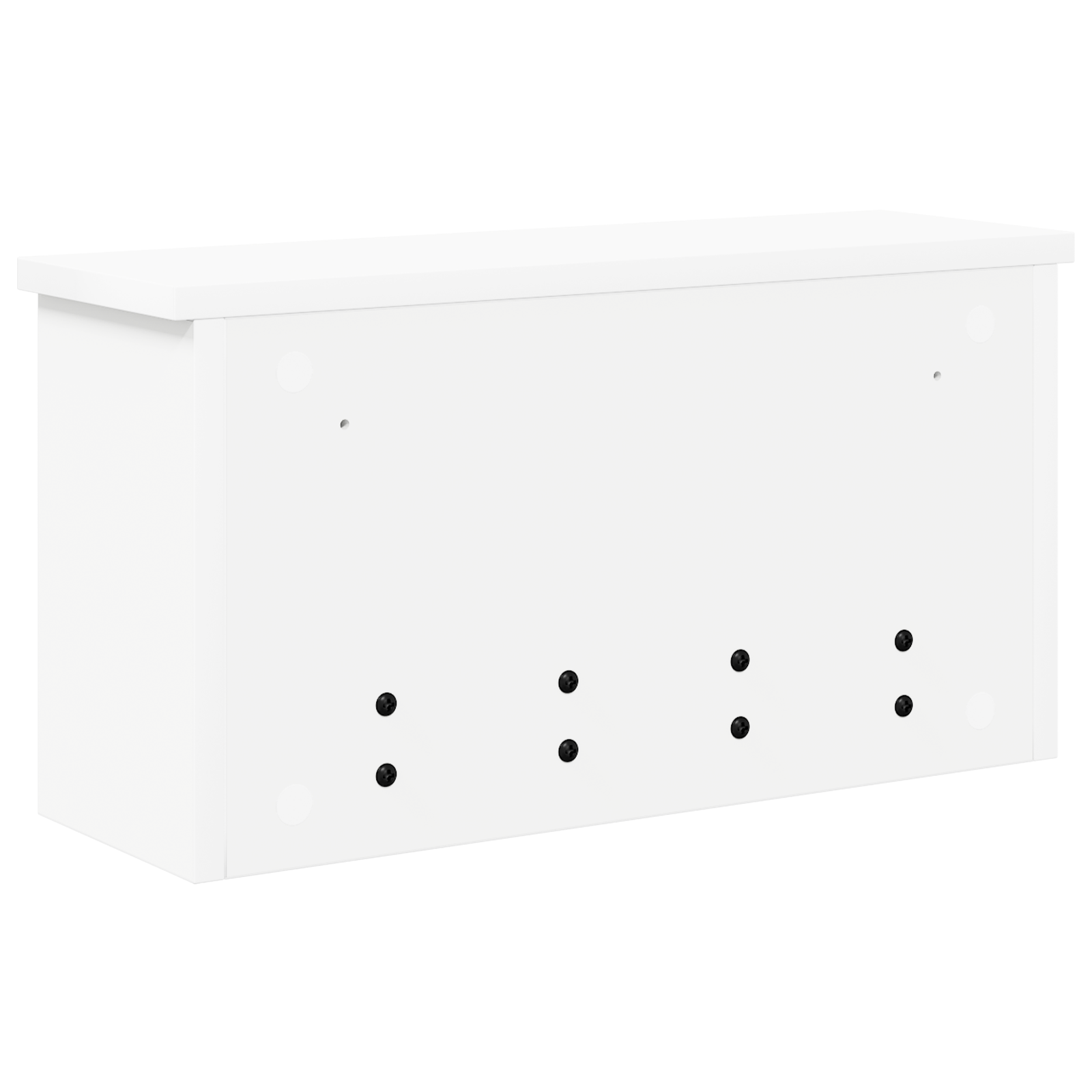 Răcător de paltoane montat pe perete Alb 50 x 16 x 26 cm GartenMobel Dekor