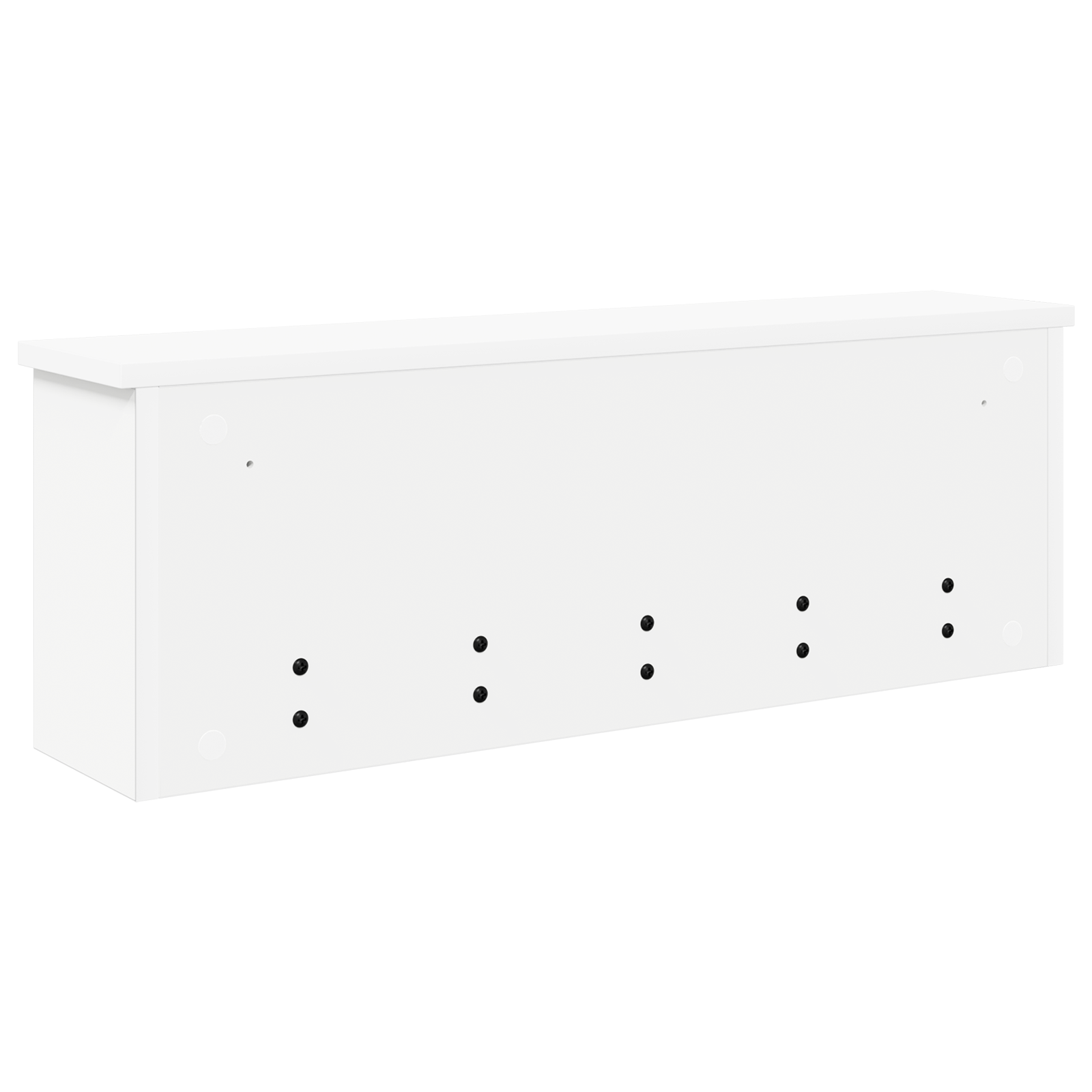 Răcător de paltoane montat pe perete Alb 75 x 16 x 26 cm GartenMobel Dekor