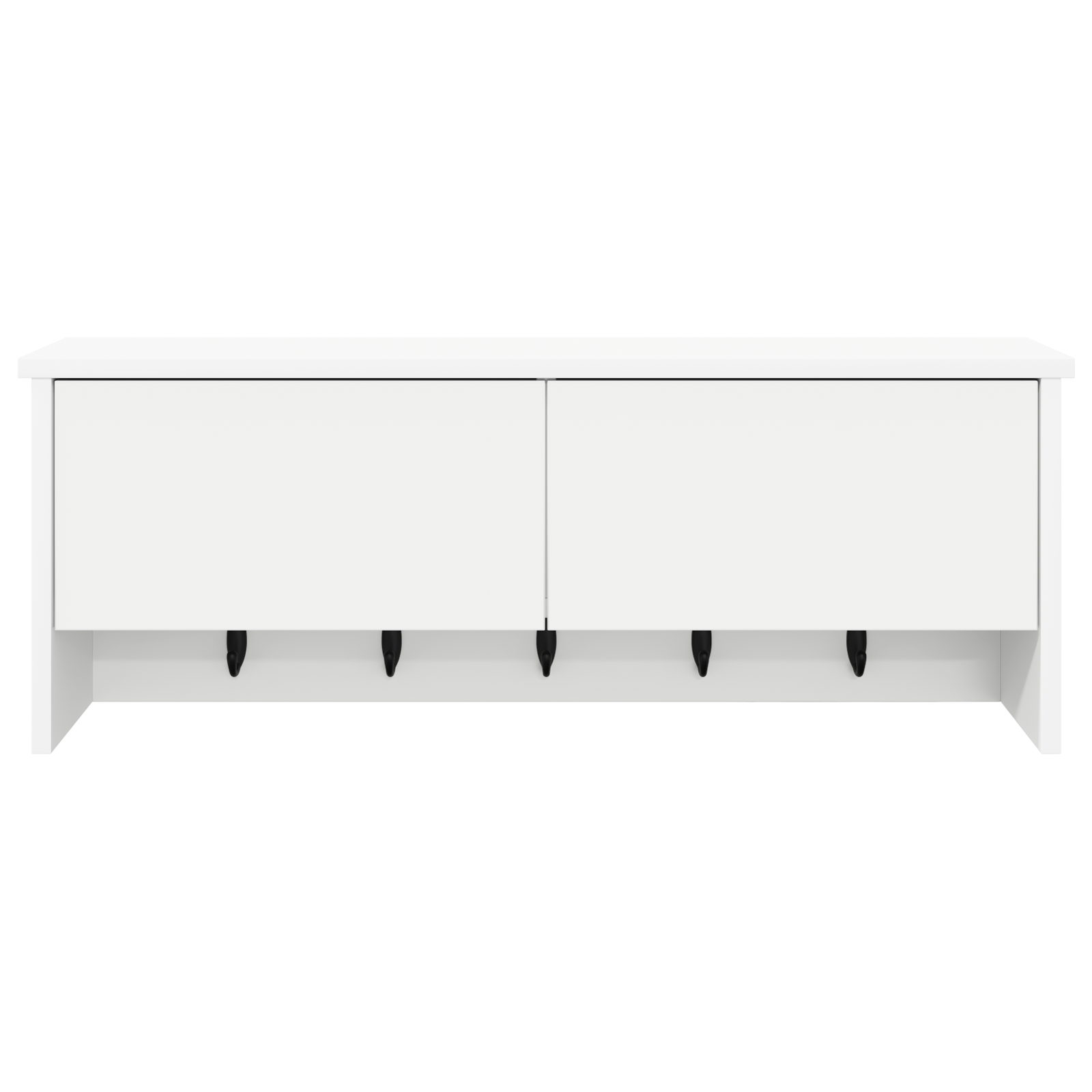 Răcător de paltoane montat pe perete Alb 80 x 20 x 30 cm GartenMobel Dekor