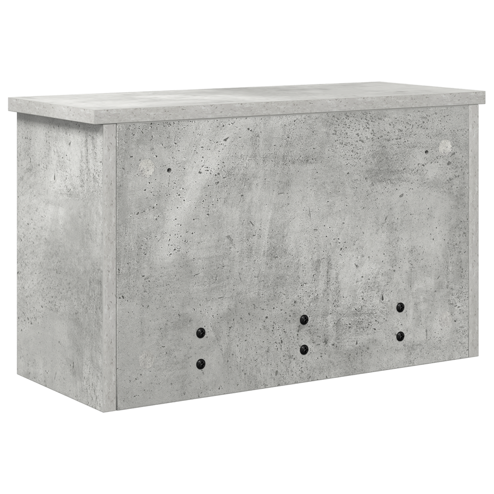 Răcător de paltoane montat pe perete Gri beton 50 x 20 x 30 cm GartenMobel Dekor