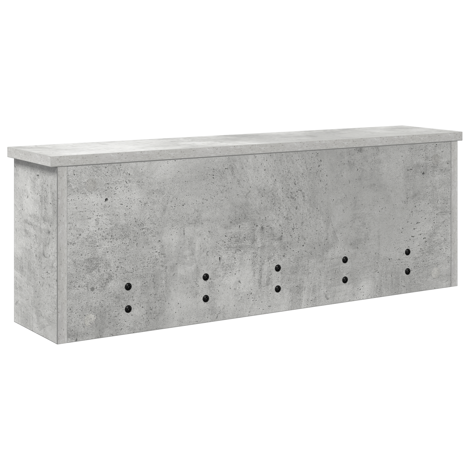 Răcător de paltoane montat pe perete Gri beton 75 x 16 x 26 cm GartenMobel Dekor