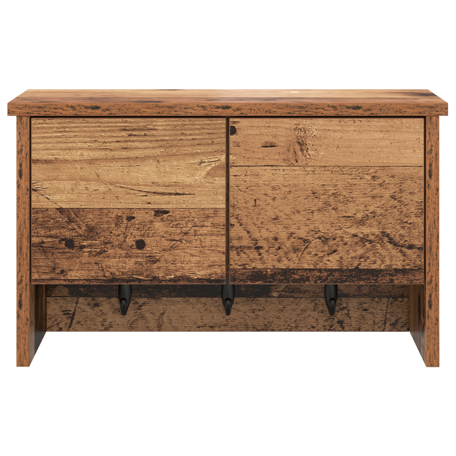 Răcător de paltoane montat pe perete Lemn vechi 50 x 20 x 30 cm GartenMobel Dekor