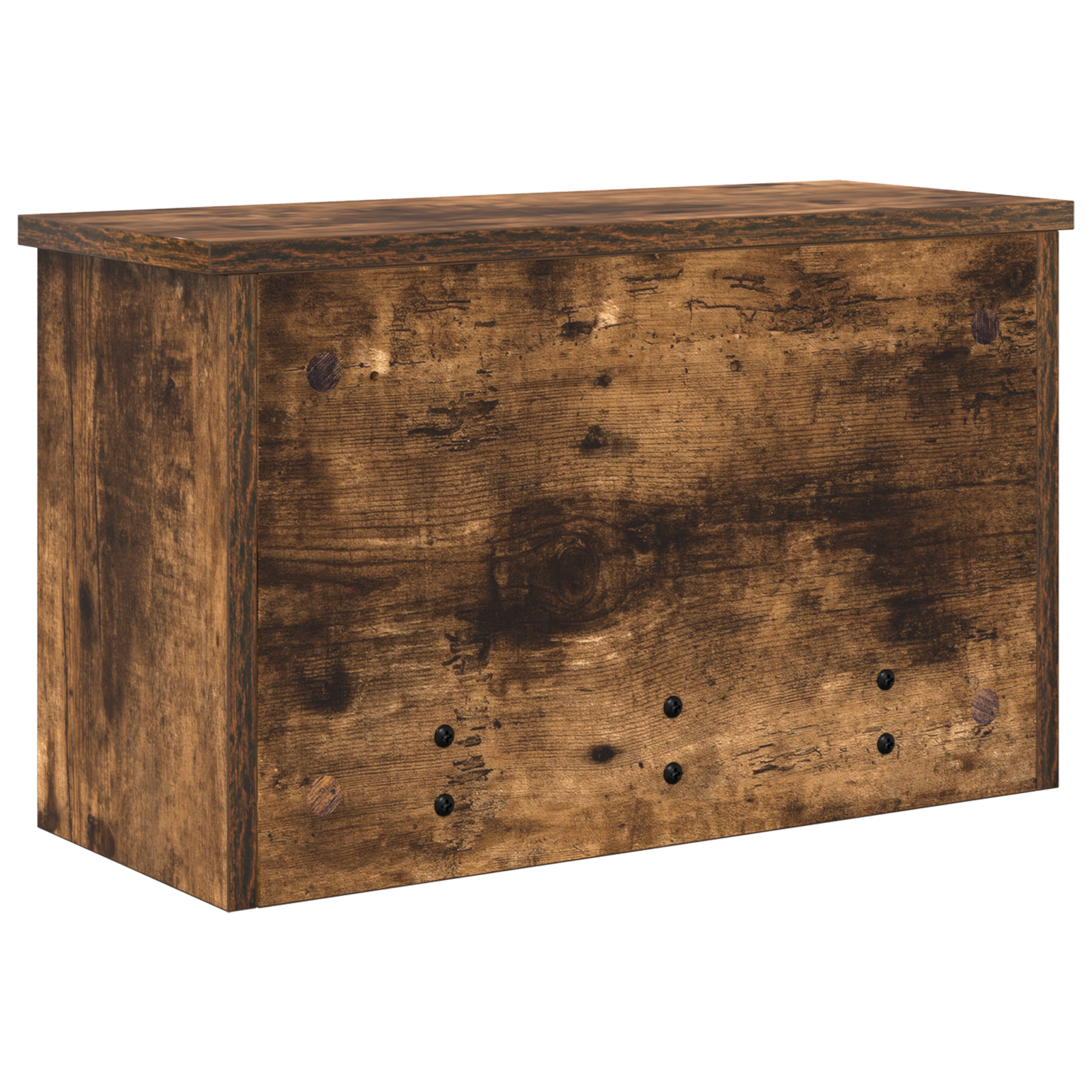 Răcător de paltoane montat pe perete cu raft Pe perete Stejar afumat GartenMobel Dekor