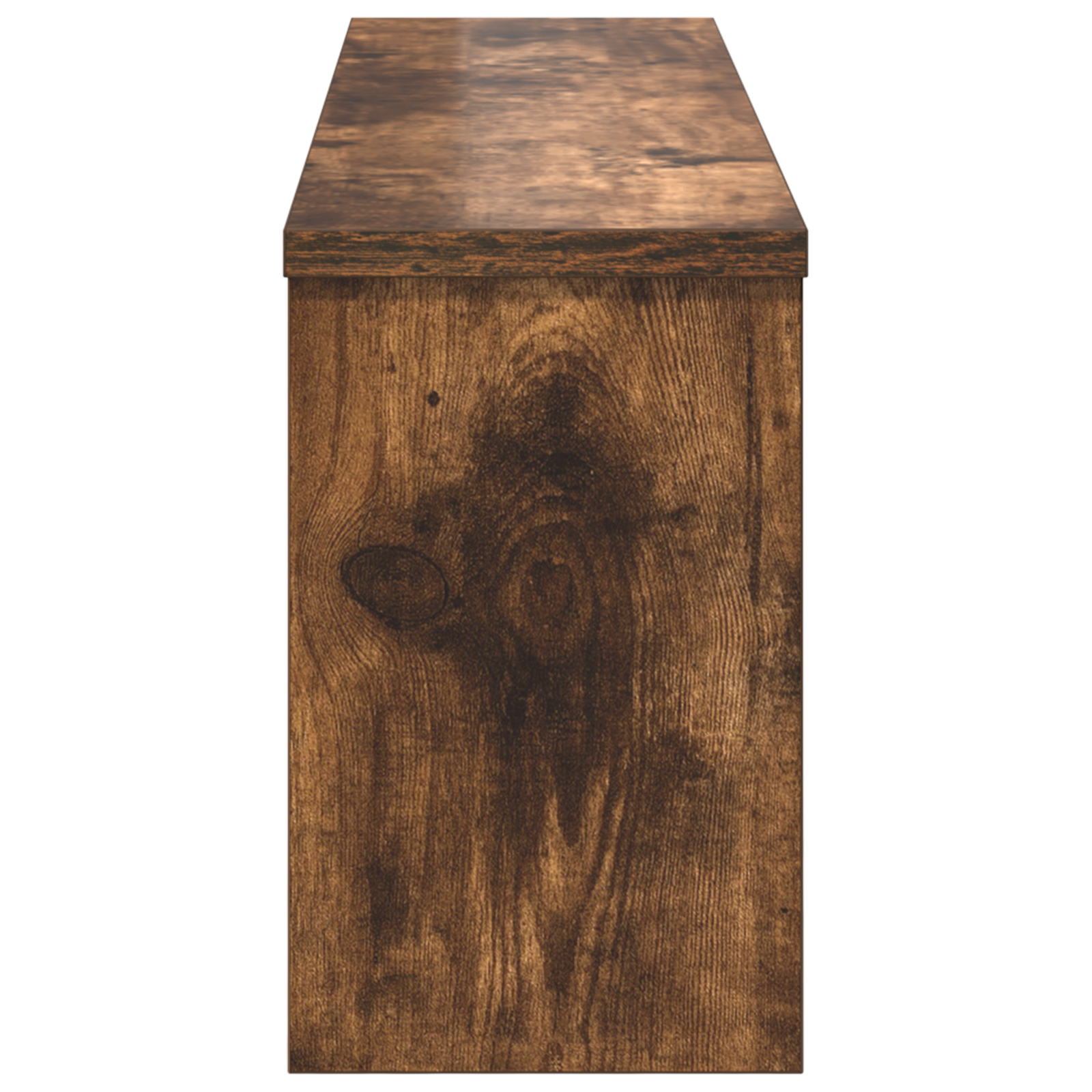 Răcător de paltoane montat pe perete cu raft Pe perete Stejar afumat GartenMobel Dekor